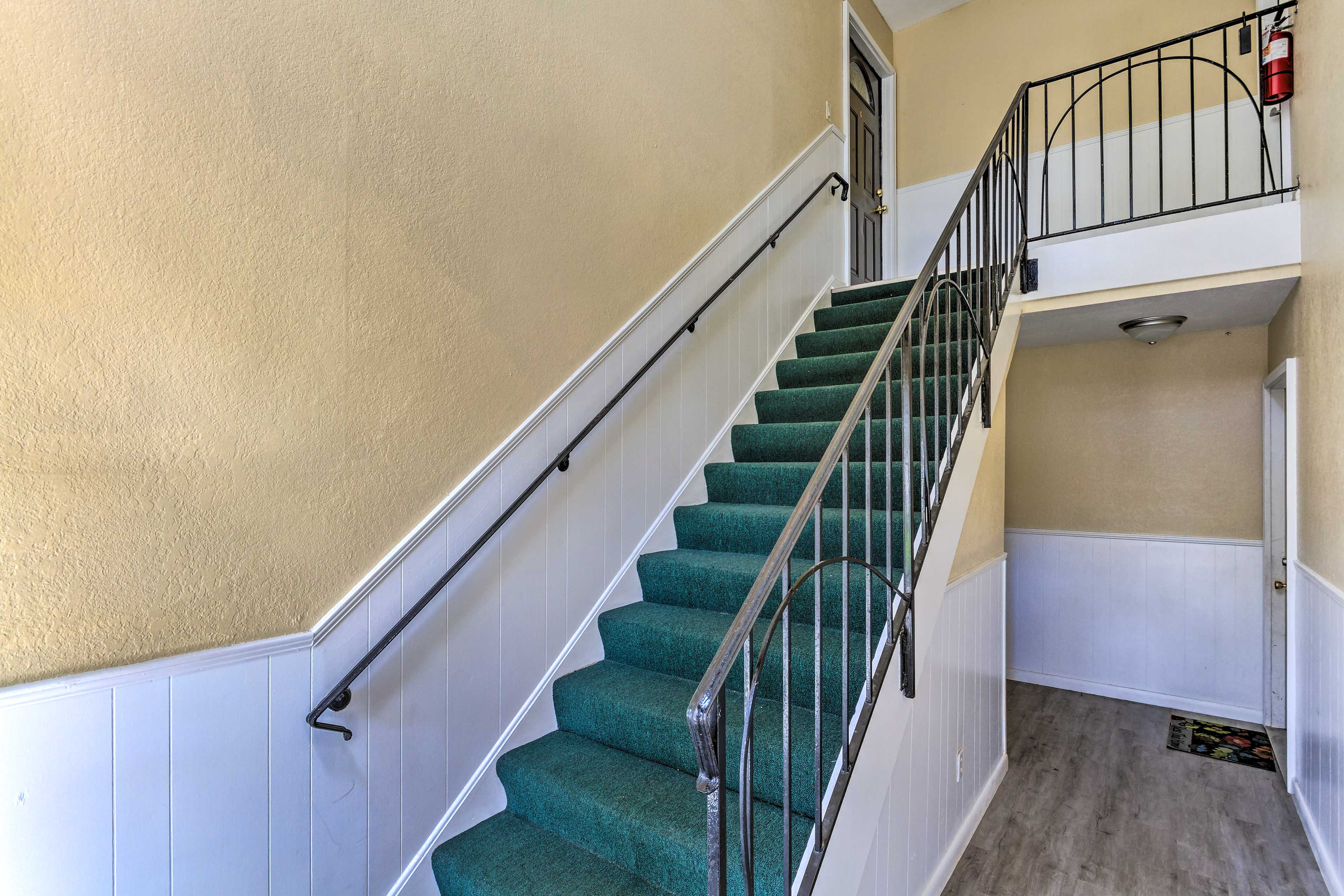 Stairs to Unit