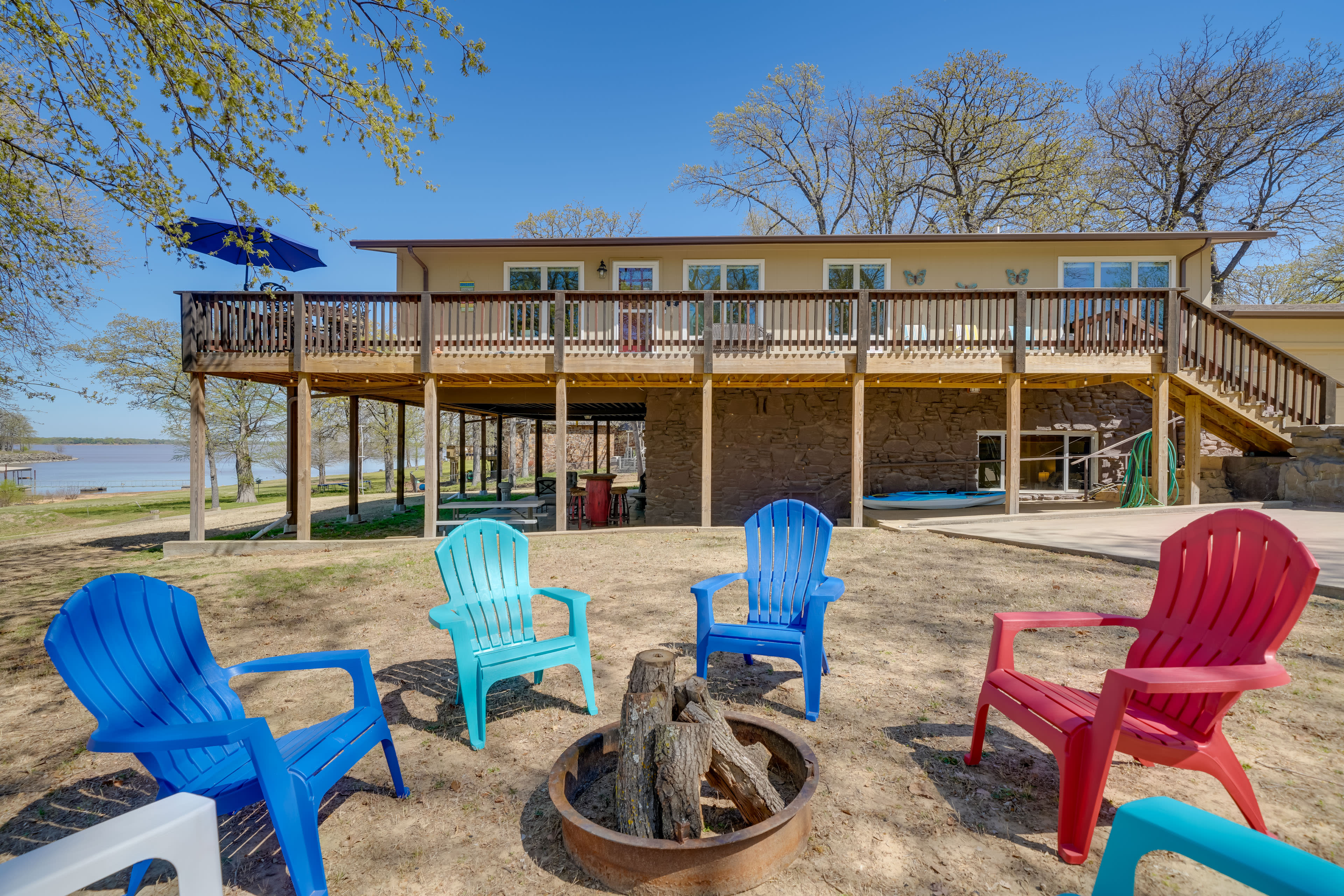 Fire Pit | Covered Patio