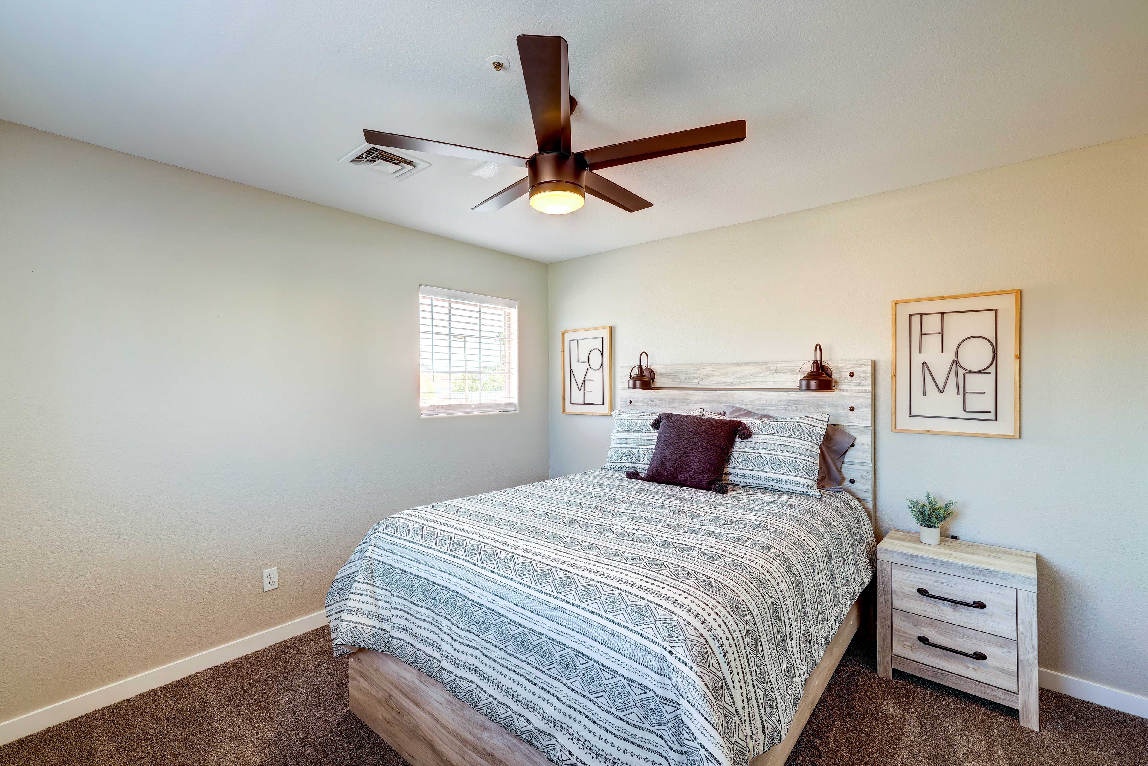 Bedroom 2 | Queen Bed | Linens Provided | 2nd Floor