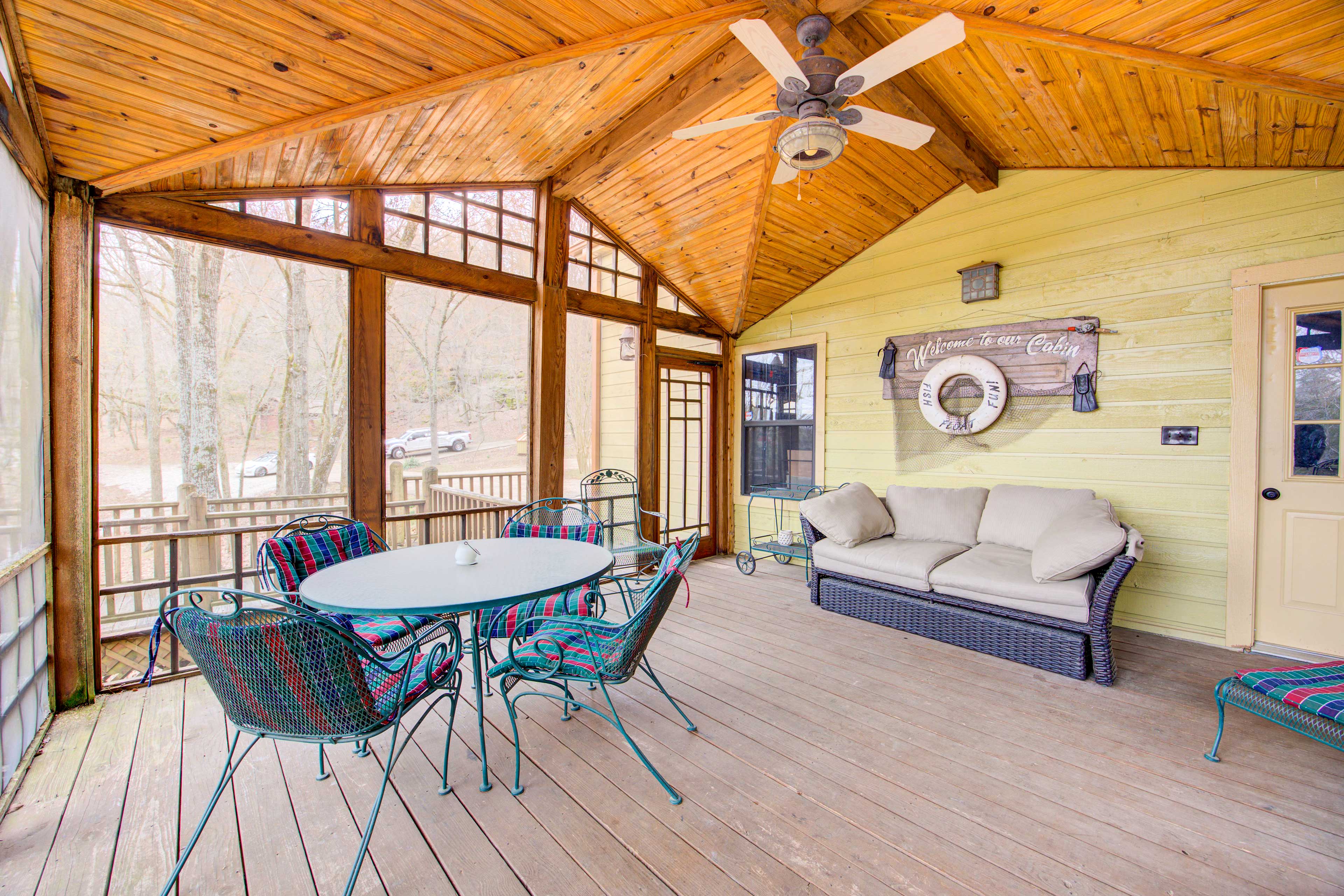 Screened Porch | Private Docks | Fire Pit | Hiking Trail Access On-Site