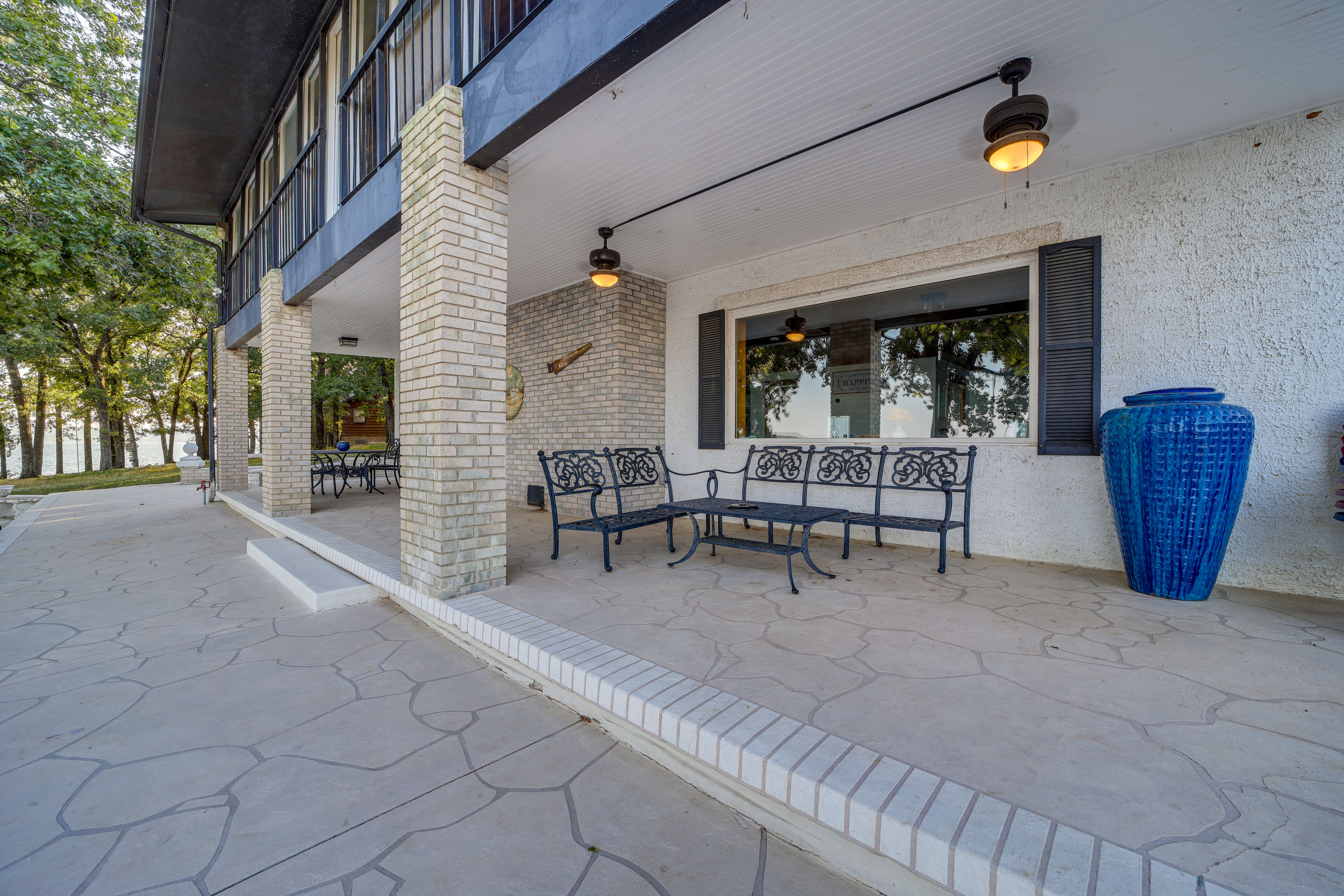 Covered Patio | Dining Areas | Grills | Fire Pit