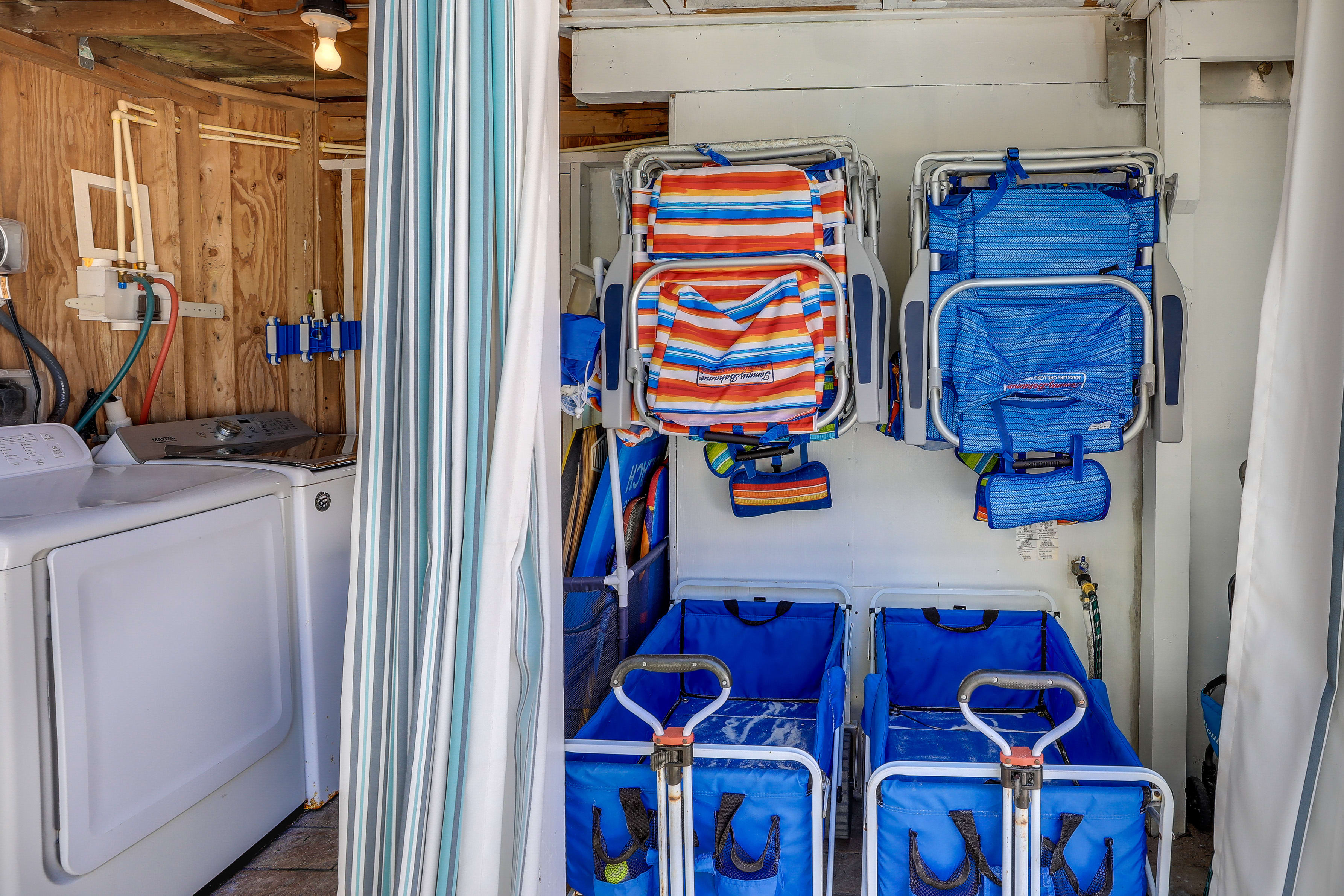 Shared Beach Gear | Shared Laundry Machines