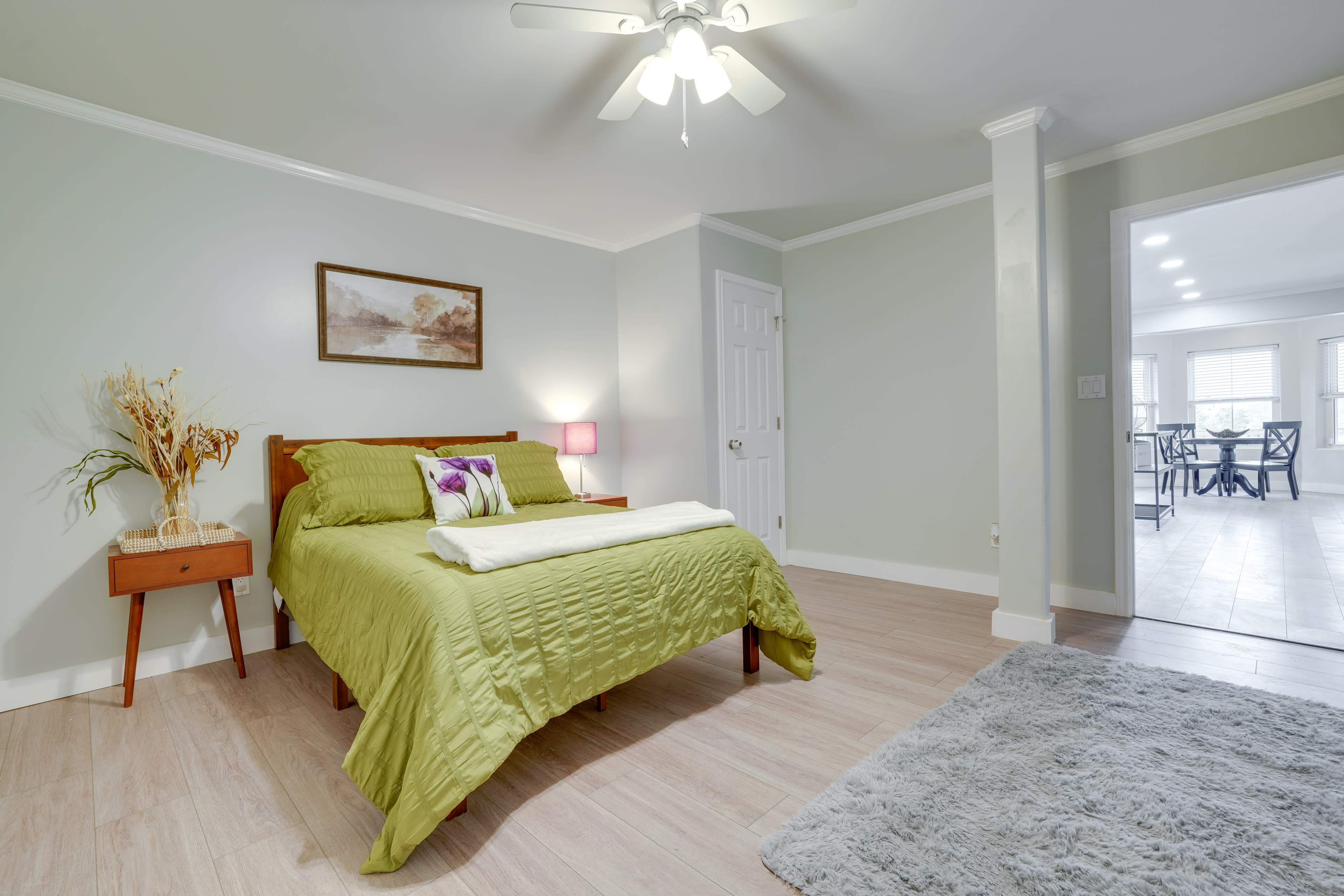 Bedroom 3 | Full Bed | Smart TV | Closet