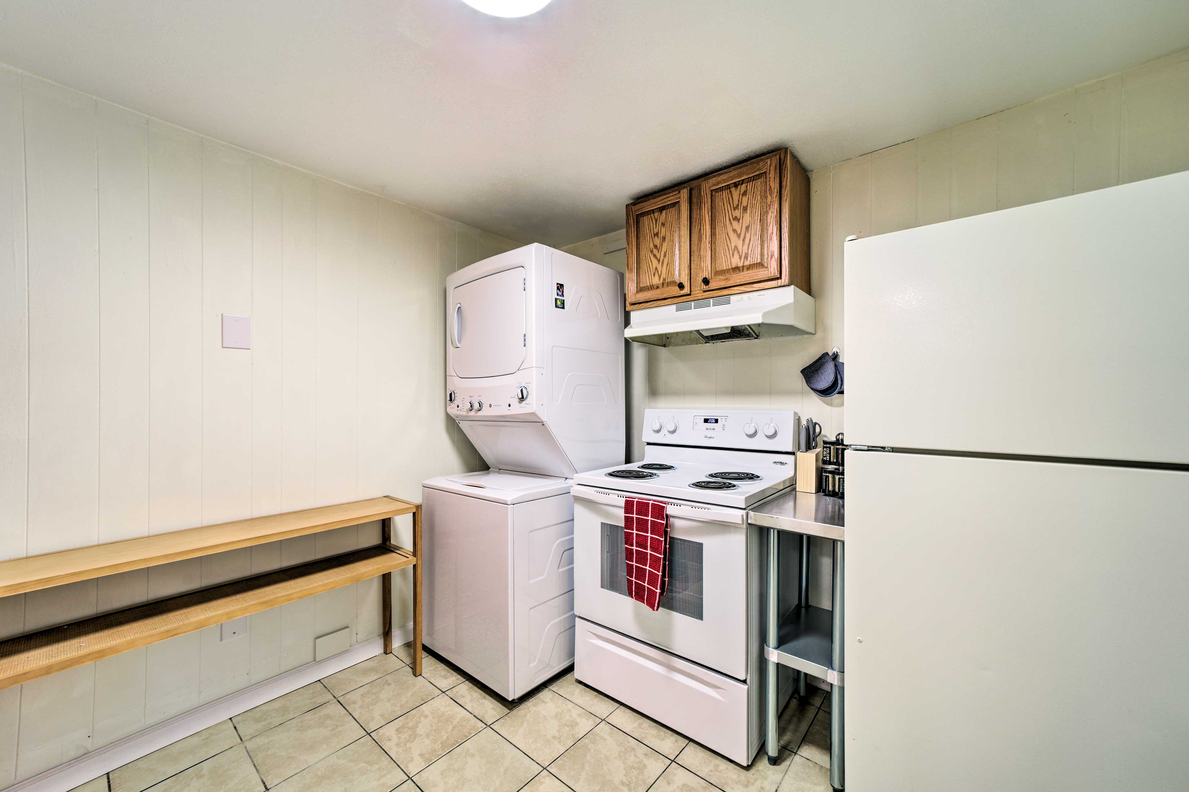 Kitchen | Laundry Area