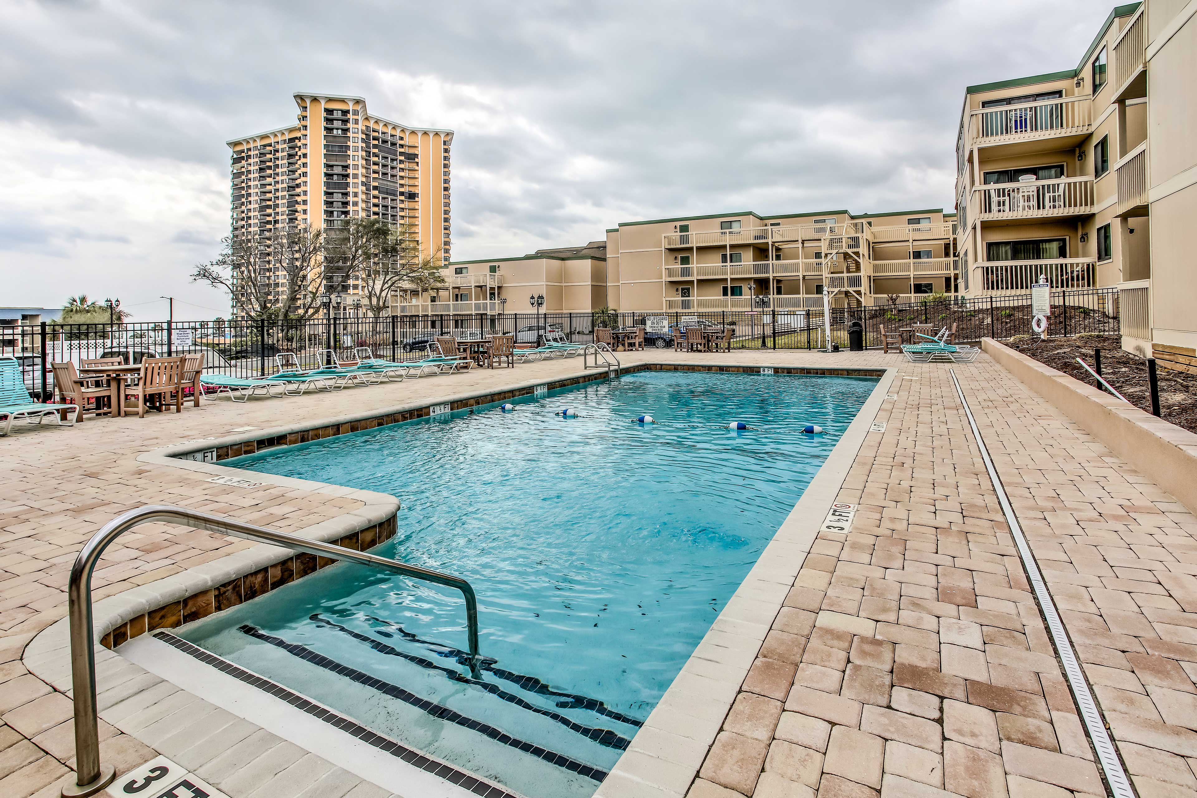 Myrtle Beach Vacation Rental | 2BR | 2BA | 1,000 Sq Ft | Stairs Required