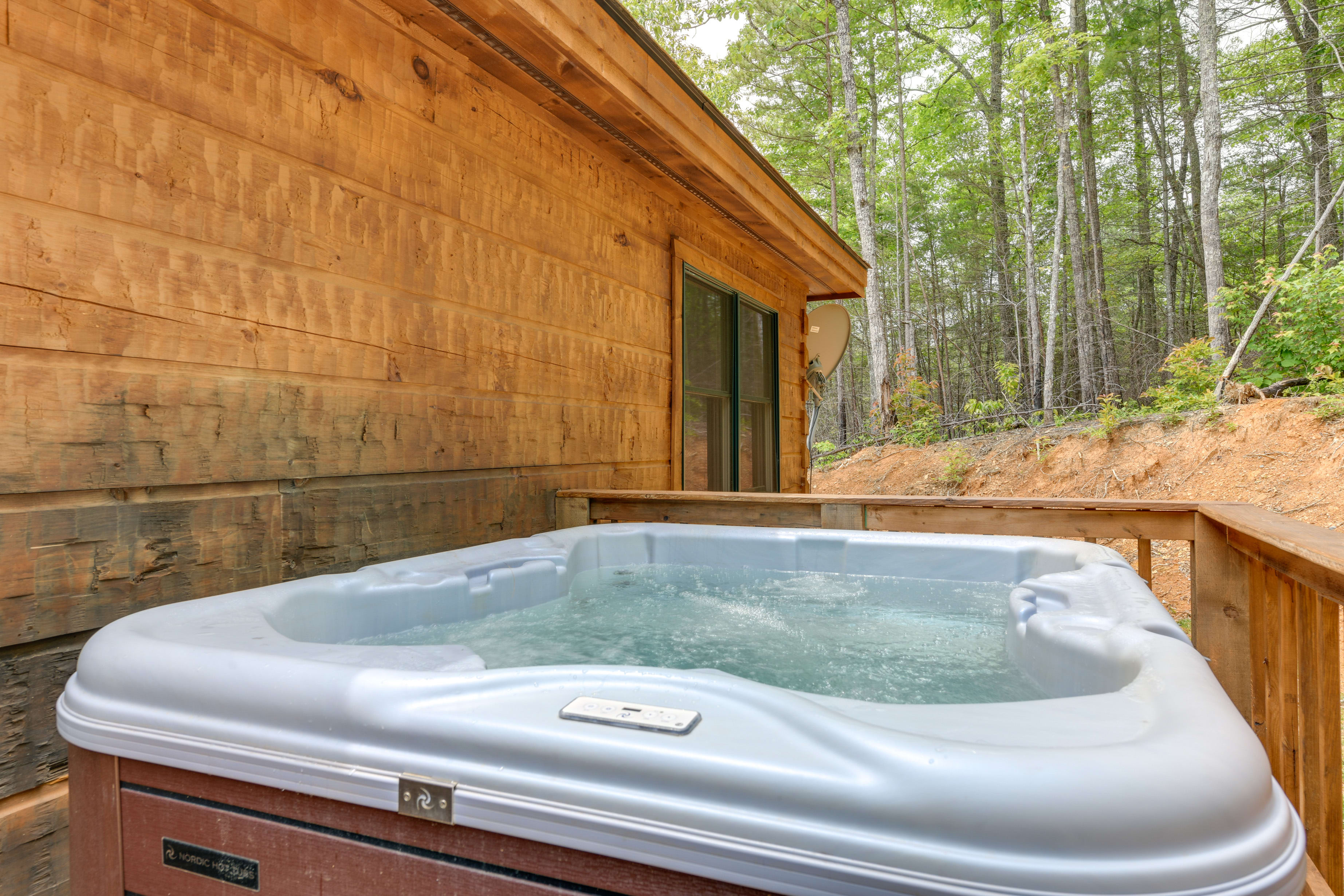 Private Hot Tub | Mountain Views | Gas Grill