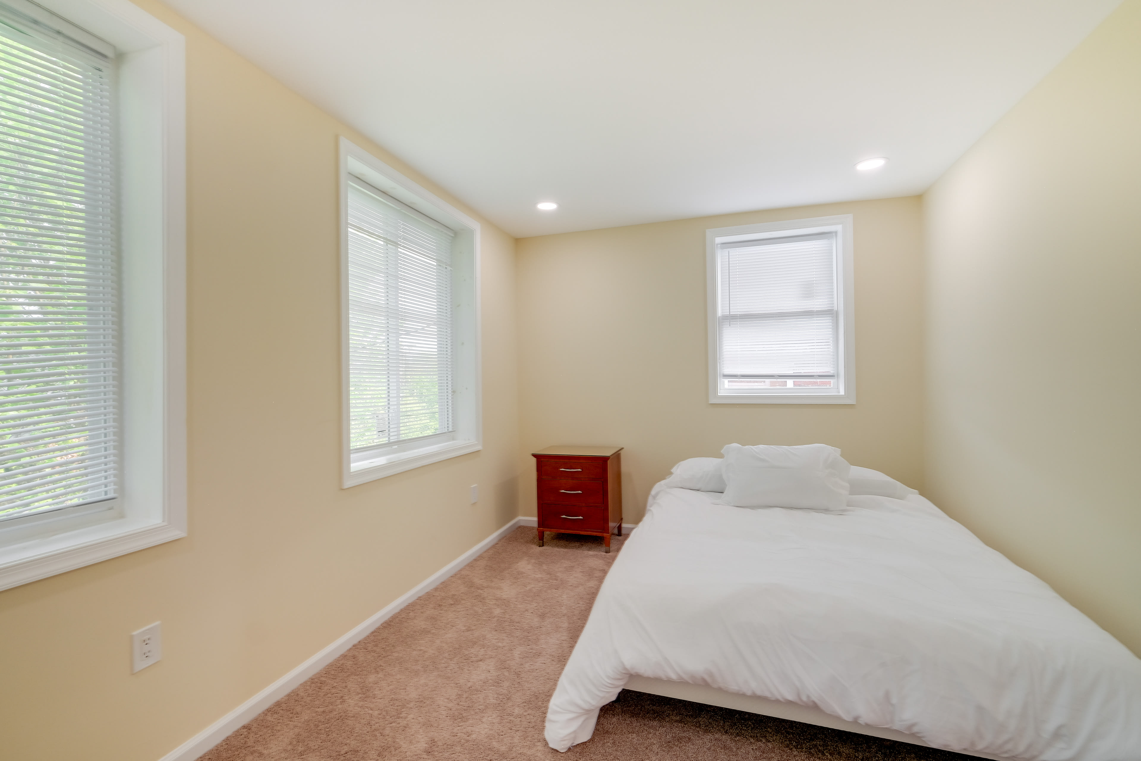 Bedroom 1 | 2nd Floor | Queen Bed | Linens Provided | Hangers