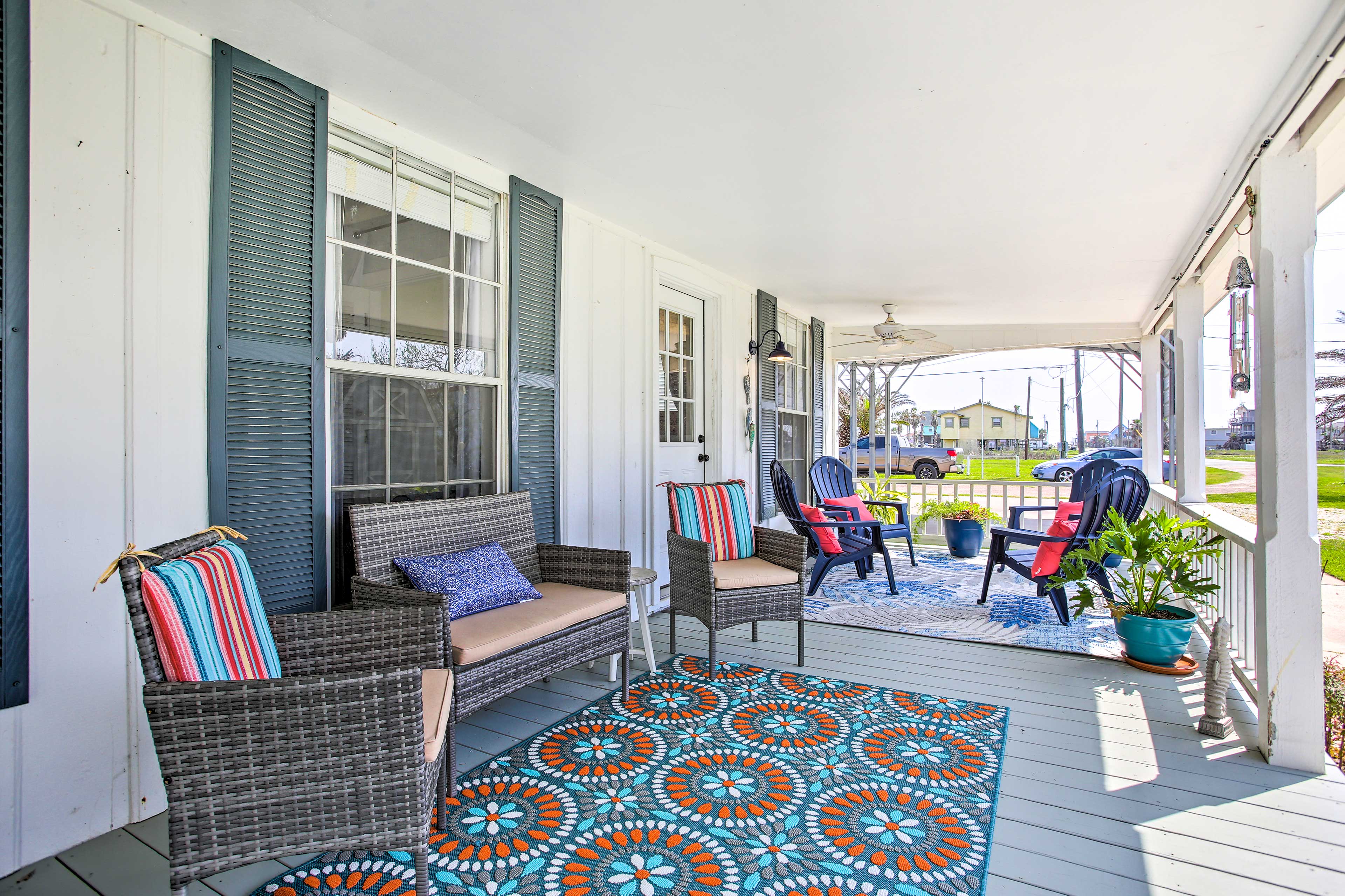 Covered Deck | Outdoor Entertainment Area