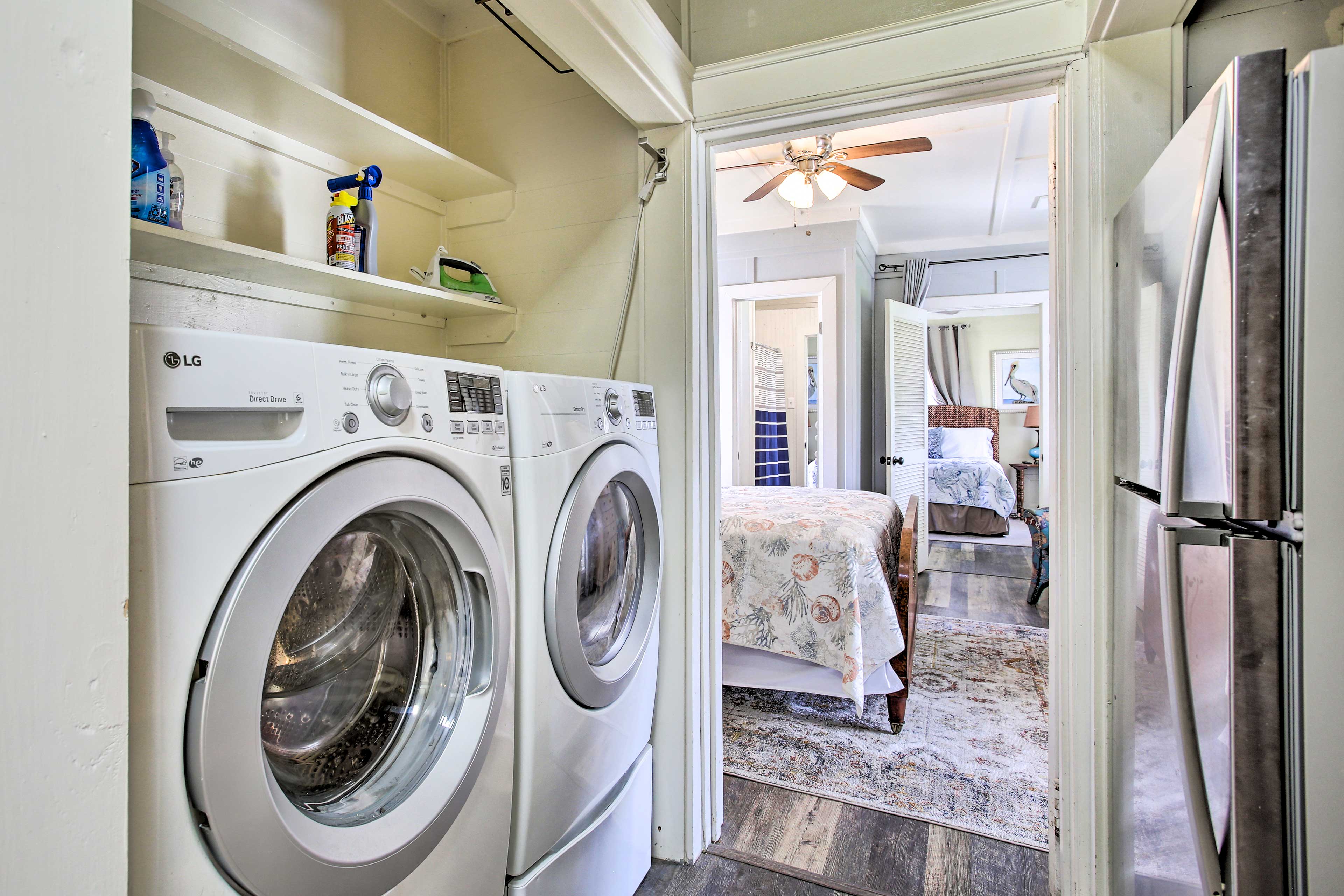 Laundry Area | Bonus Fridge