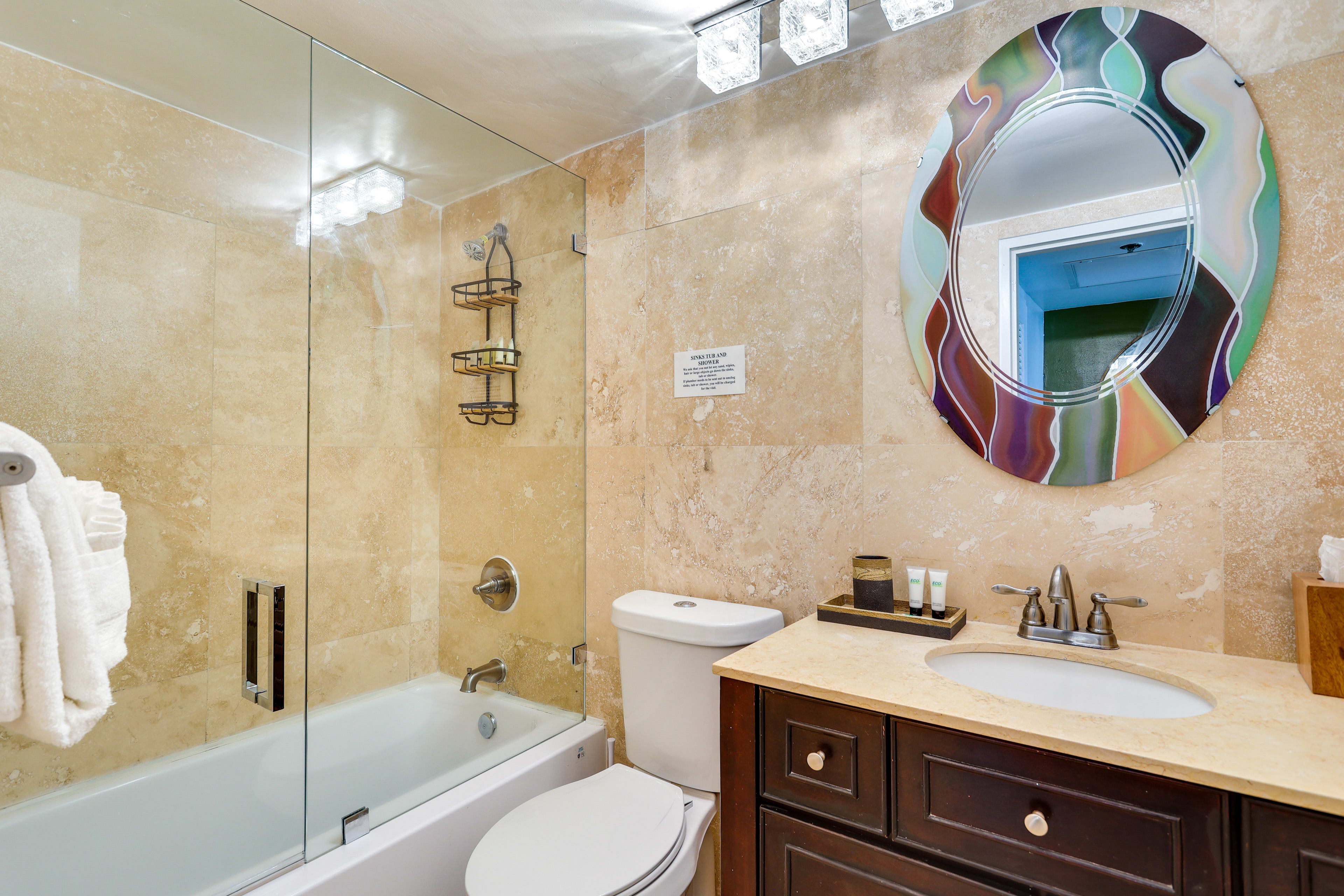 Bathroom | Towels Provided | Complimentary Toiletries