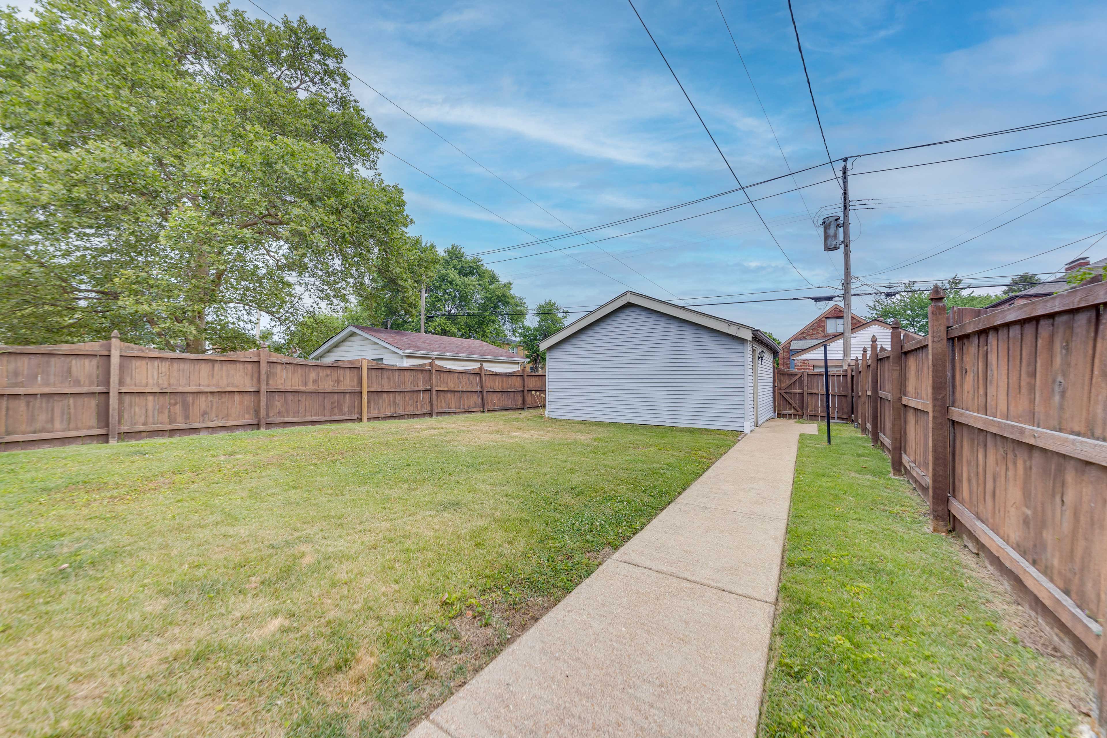 Fenced-In Yard