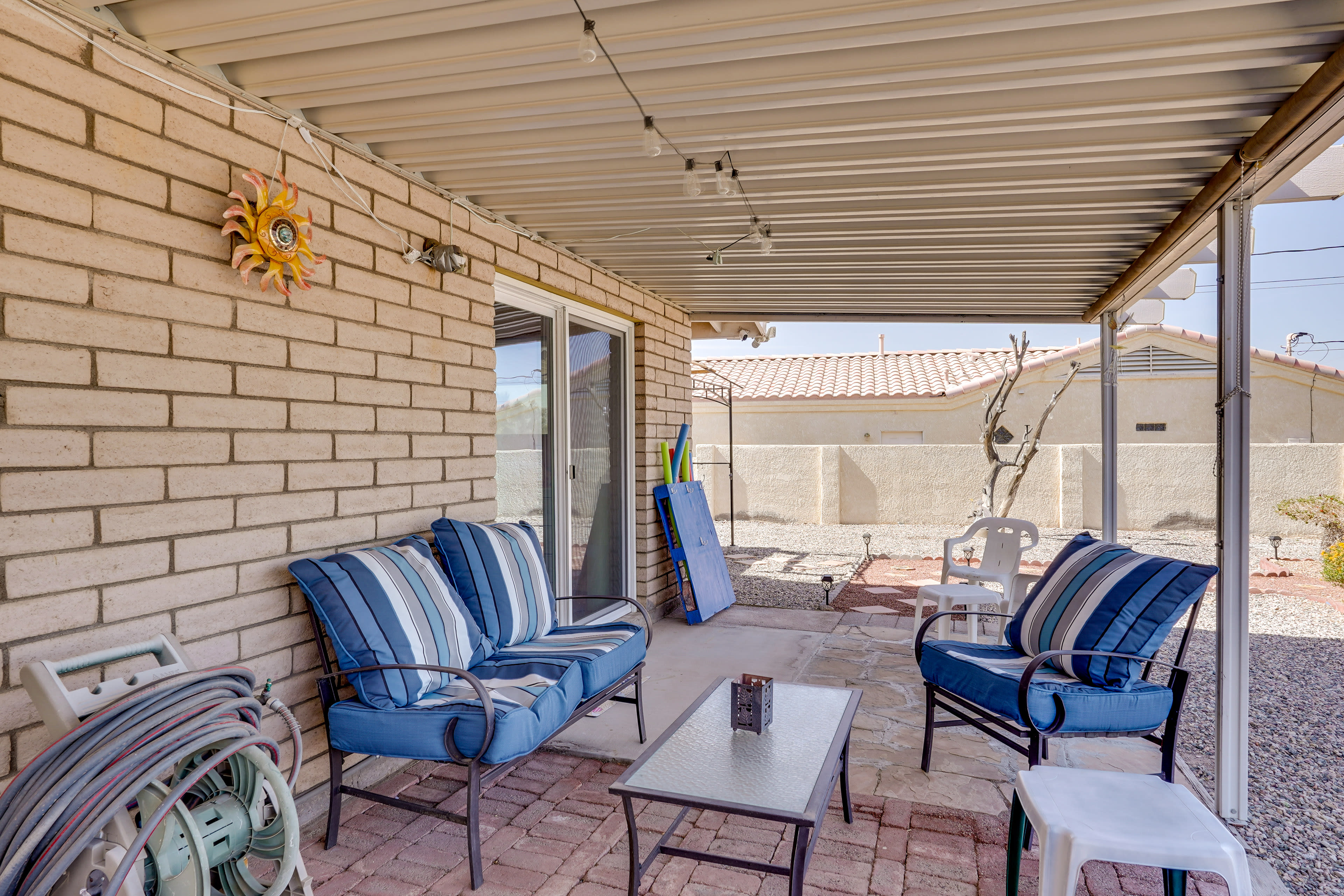Private Patios | Gas Grill | Outdoor Dining Areas