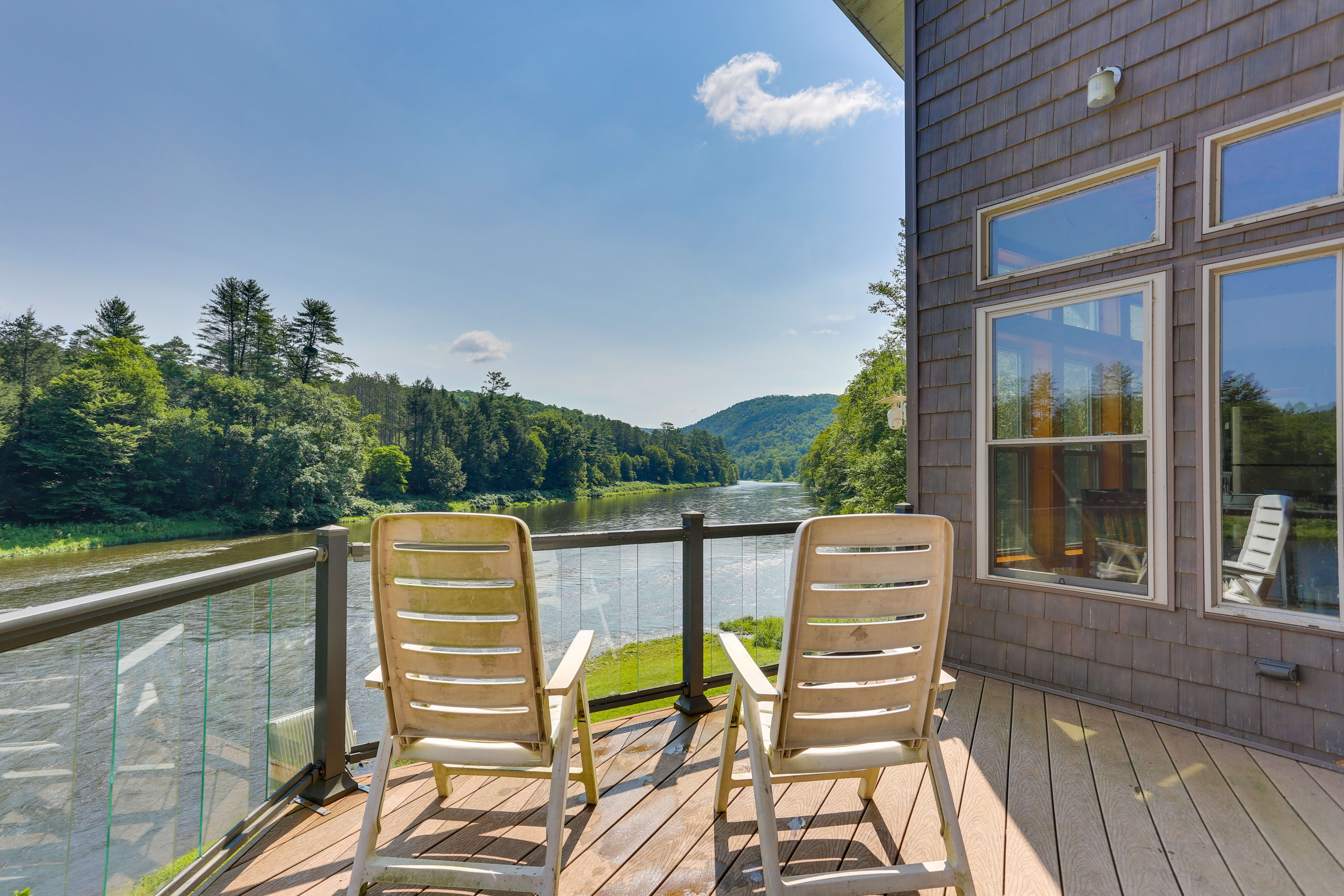 Balcony | Delaware River View | Tubes Provided