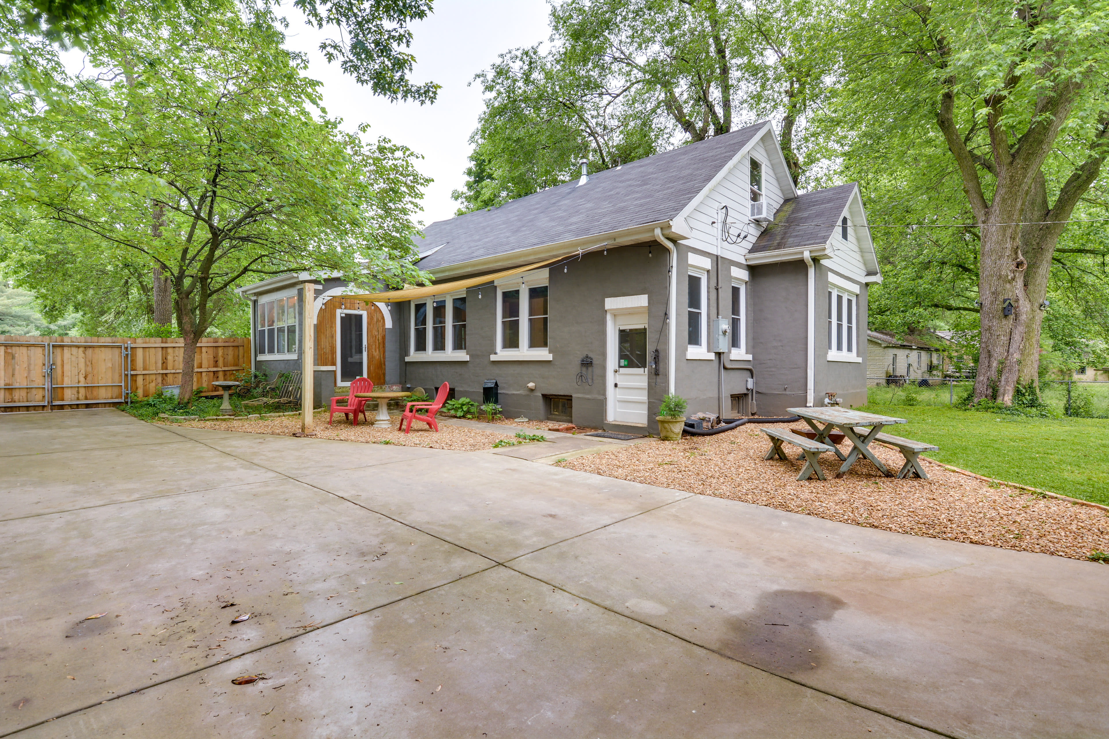 Private, Fenced Backyard | Patio