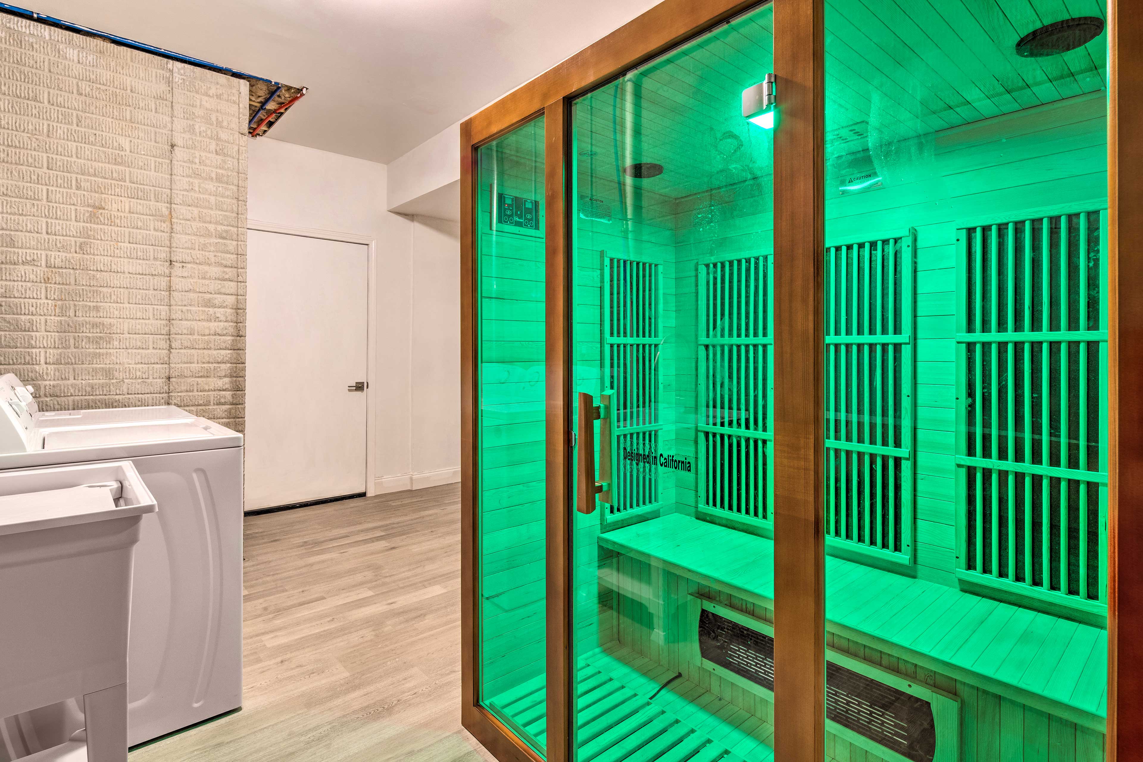 Private Sauna | In-Unit Laundry