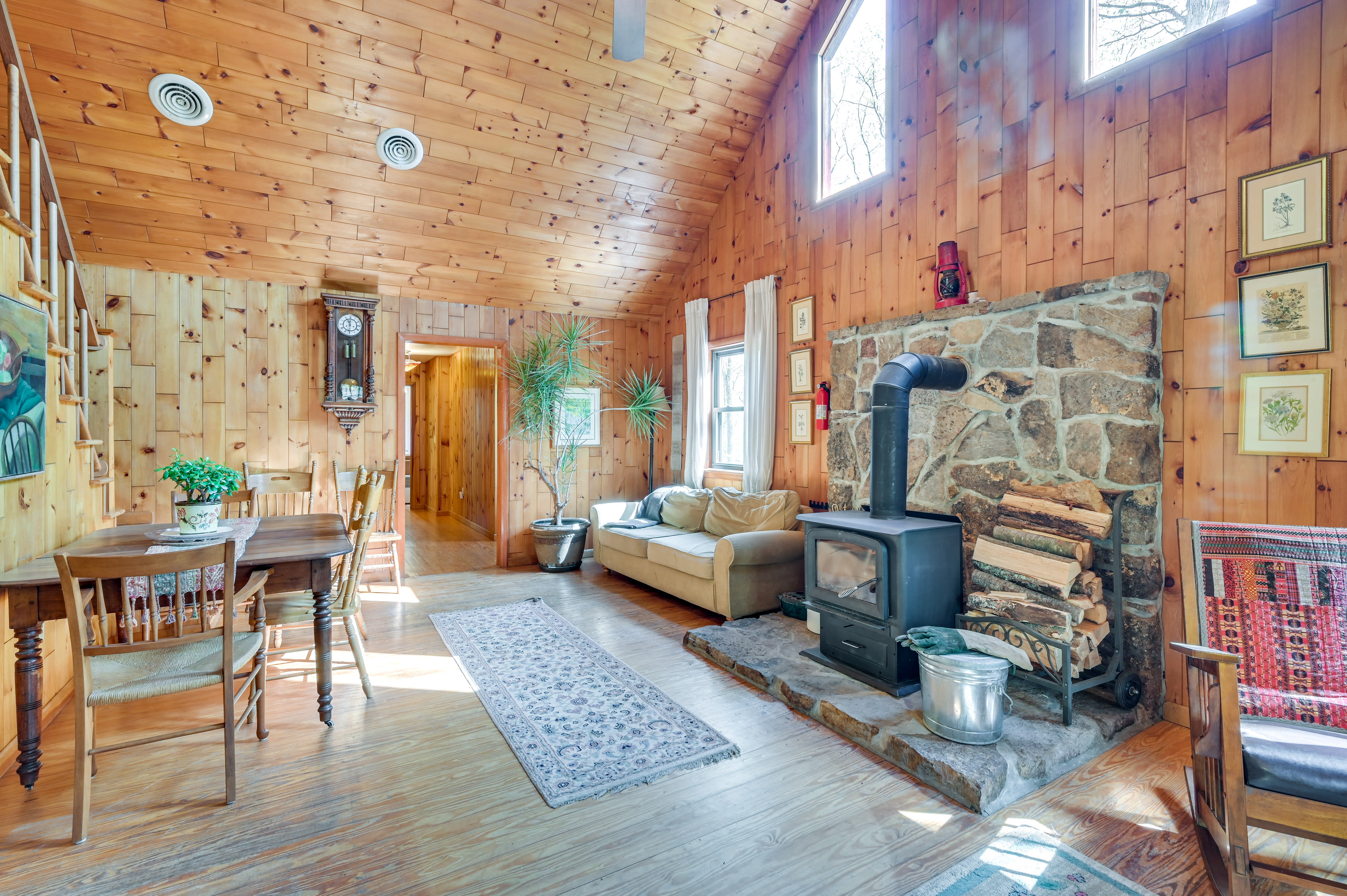 Great Cacapon Vacation Rental | 2,000 Sq Ft | 3BR | 3BA | Stairs Required