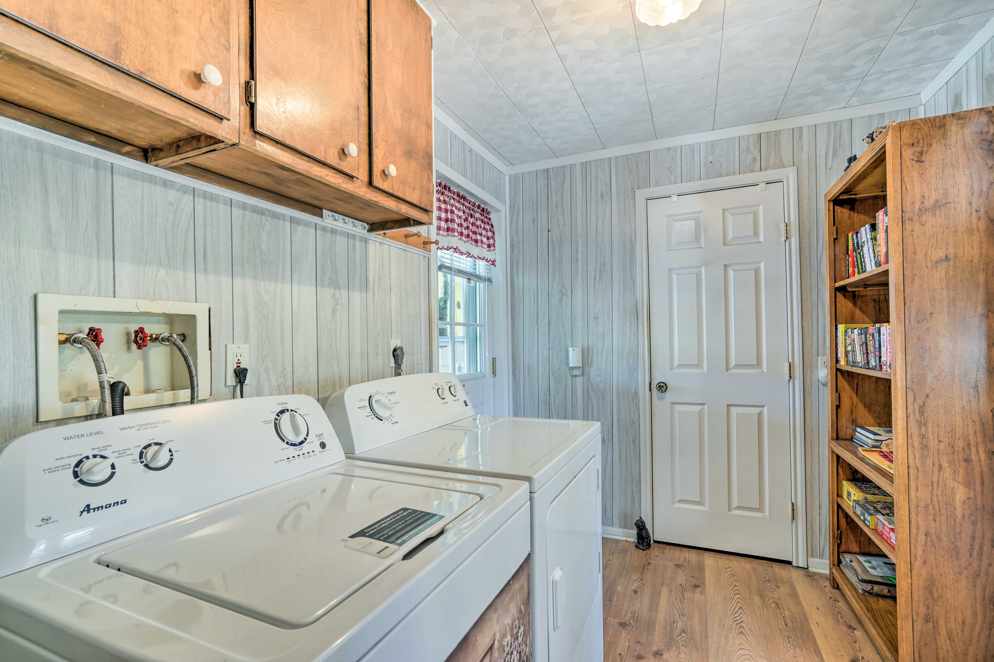 Laundry Room | Main Level | Washer + Dryer