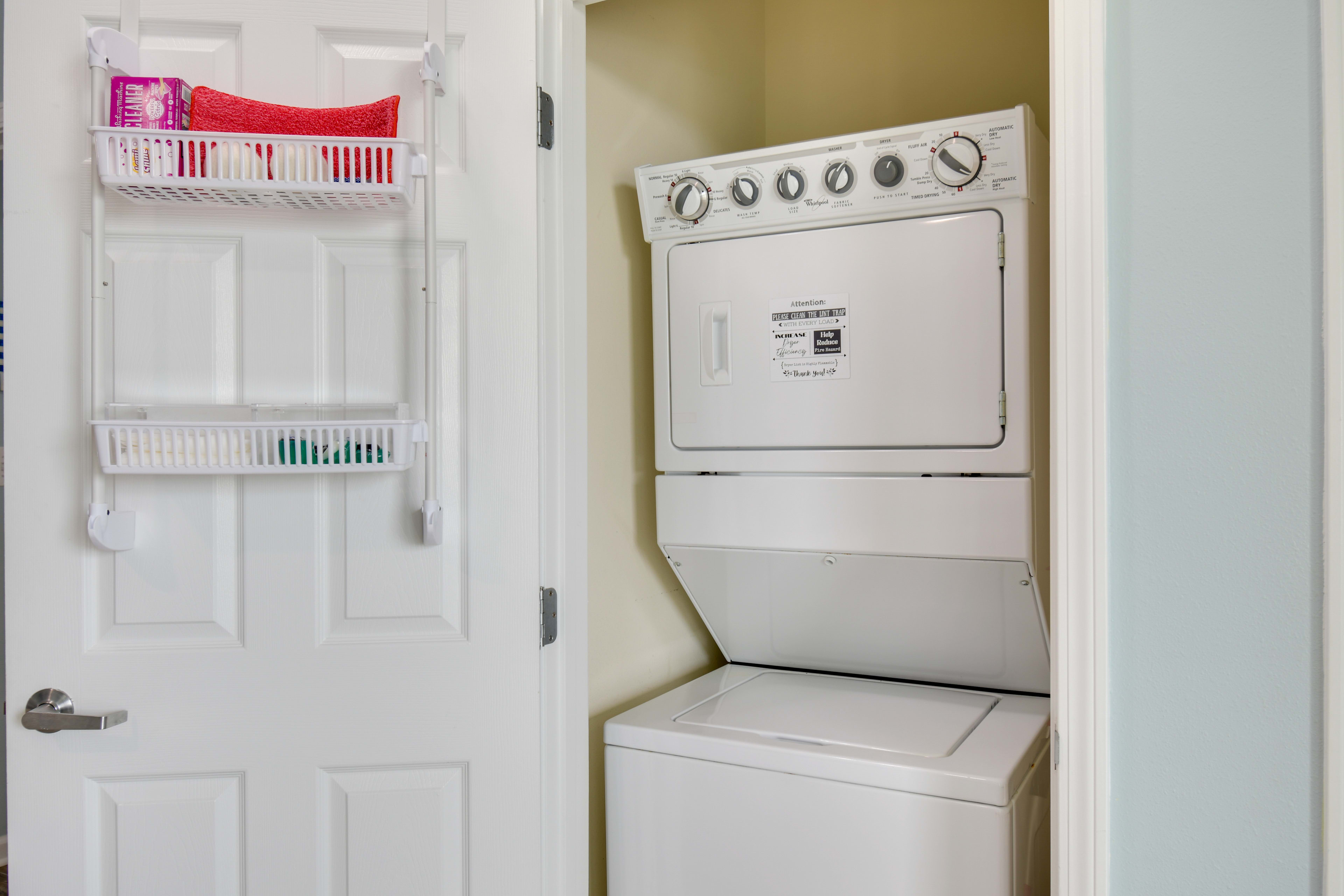 In-Unit Laundry | Washer/Dryer | Laundry Detergent