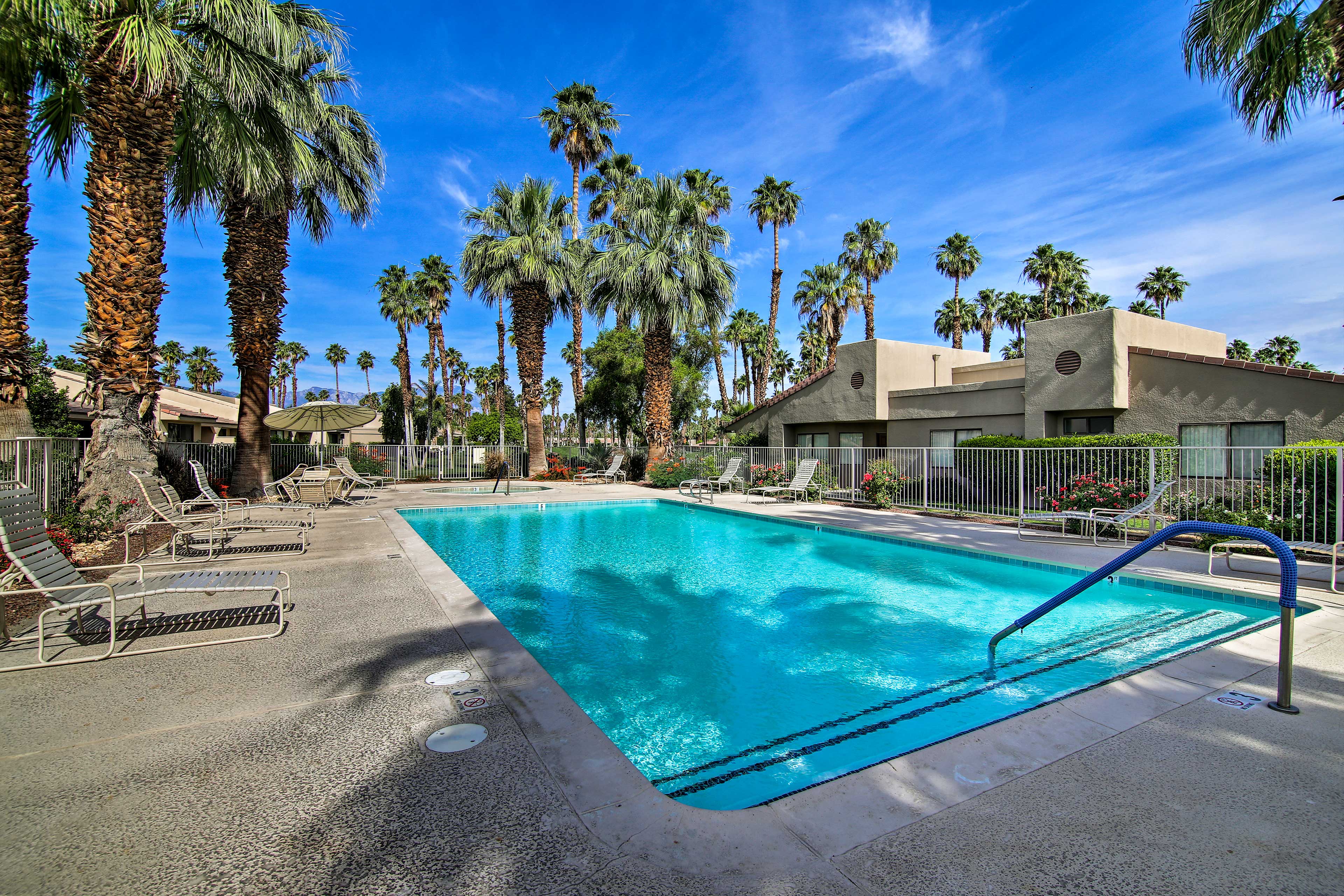 Palm Valley Country Club Amenities | Pool & Hot Tub Area