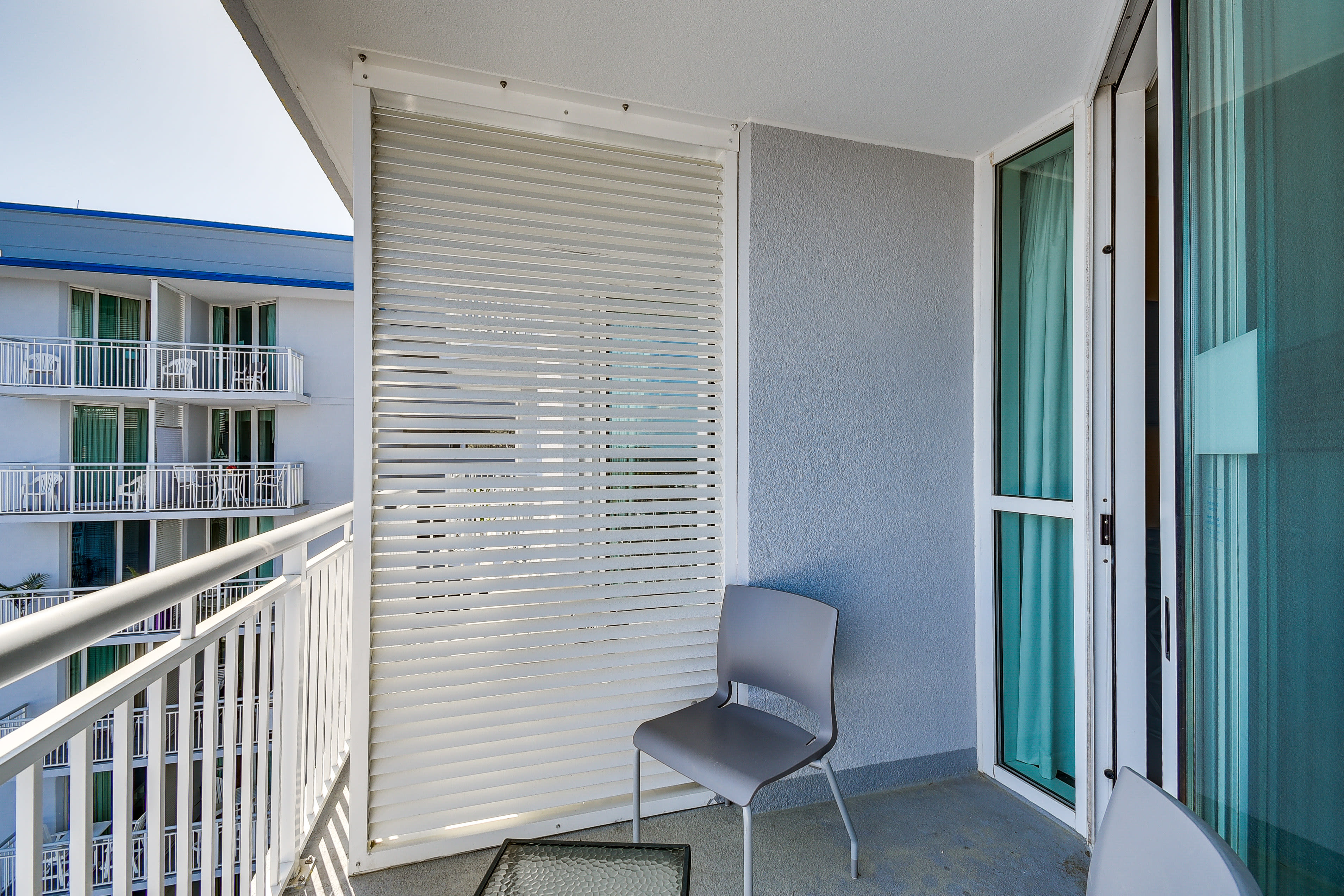 Balcony | Outdoor Seating | Marina Views