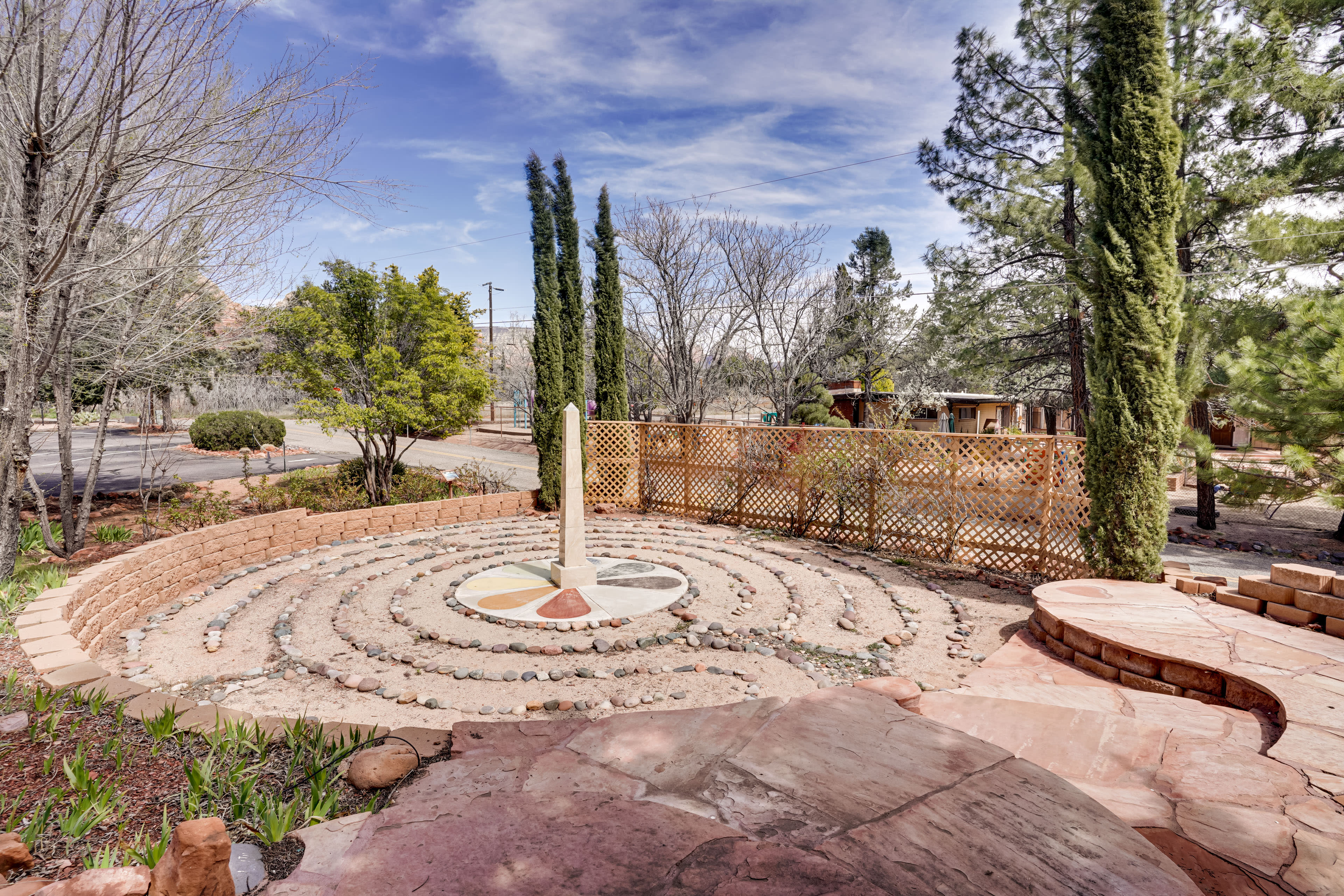 Shared Backyard | Rock Garden | 2nd-Floor Apartment