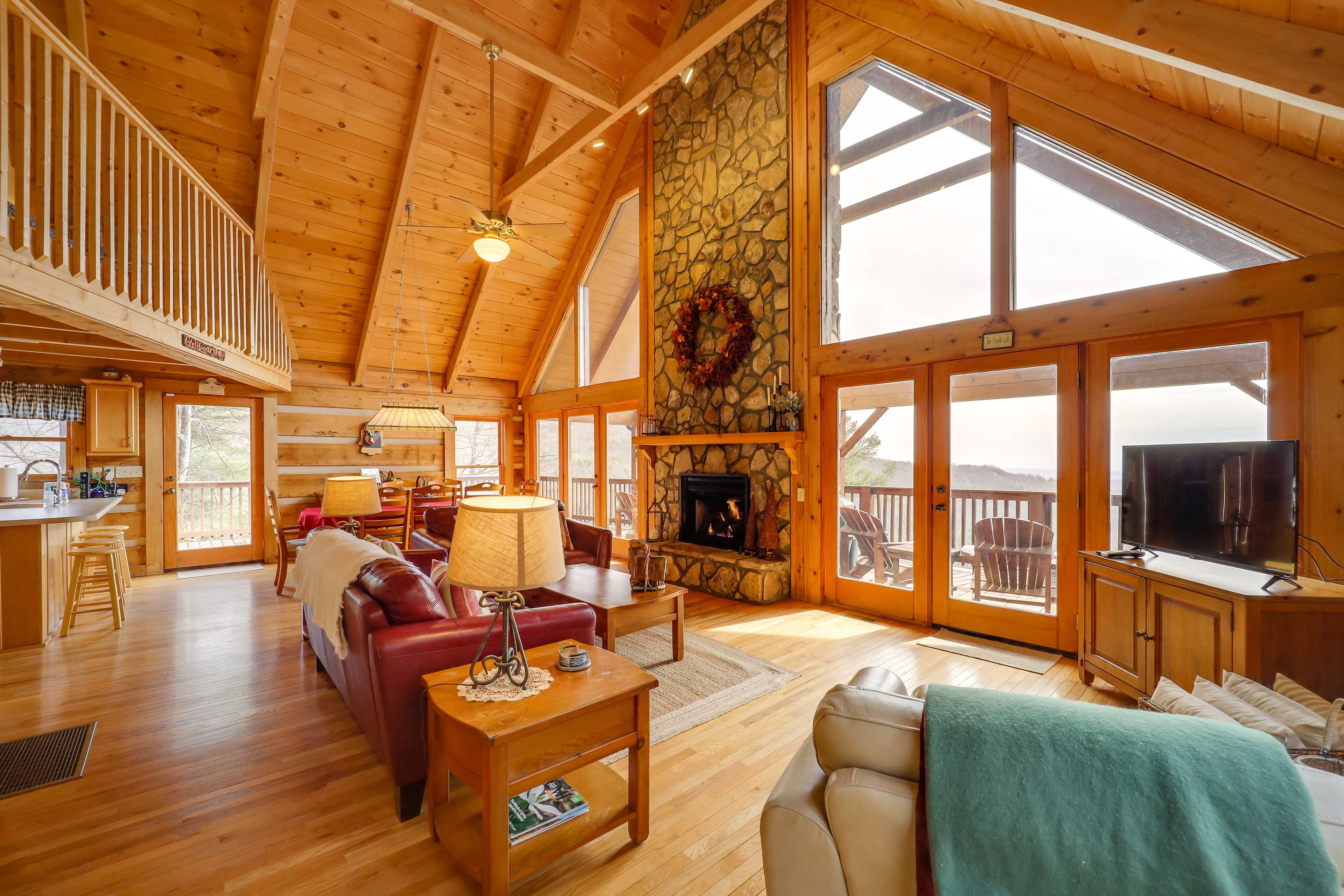 Deep Gap Vacation Rental | 4BR | 3.5BA | Stairs Required | 2,500 Sq Ft