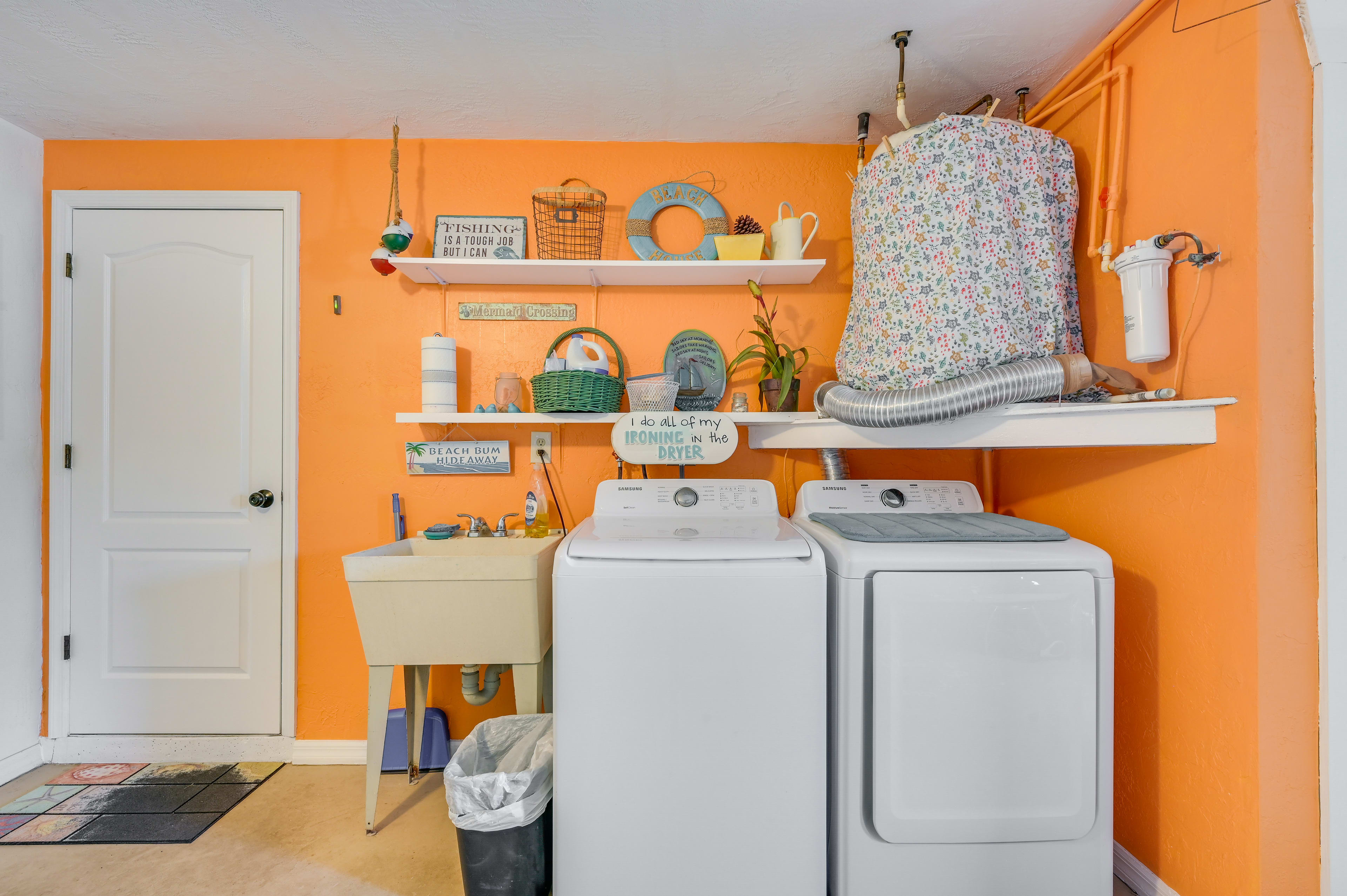 Laundry Area | Washer/Dryer | Laundry Detergent | Iron/Board