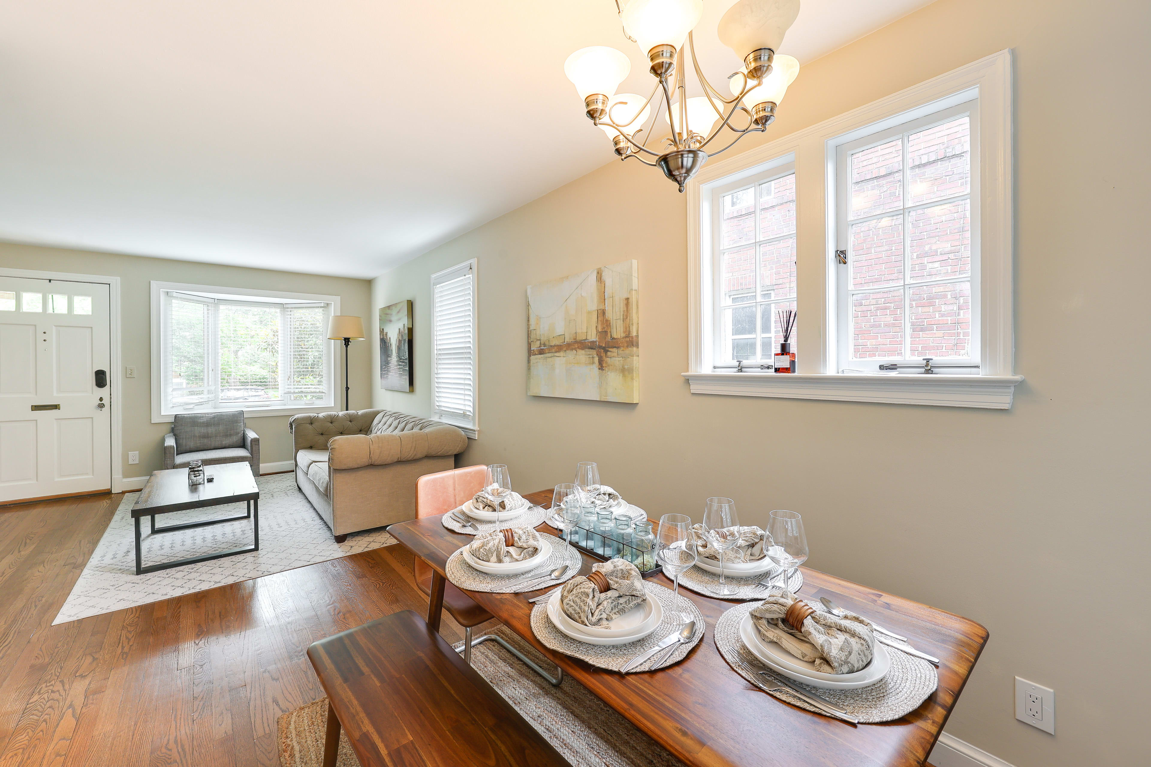 Dining Area | 1st Floor | Dishware & Flatware Provided