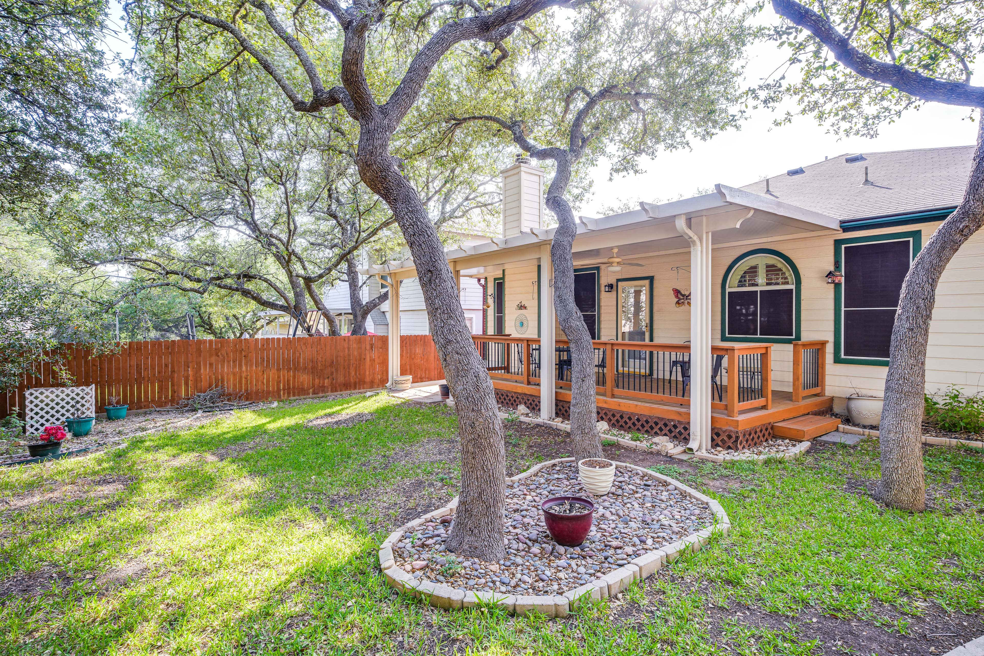 Fenced-In Backyard | Deck