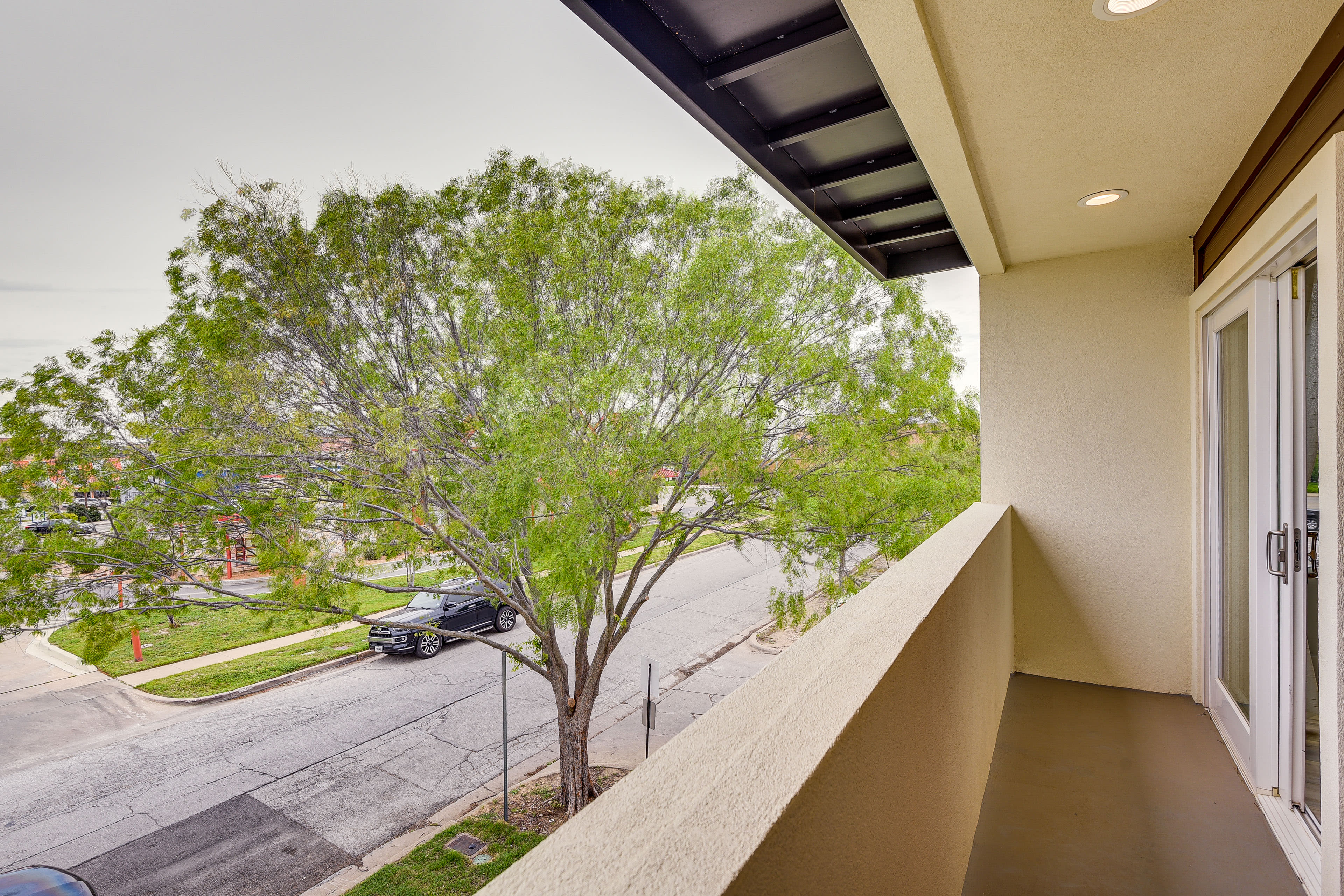 Private Covered Balcony