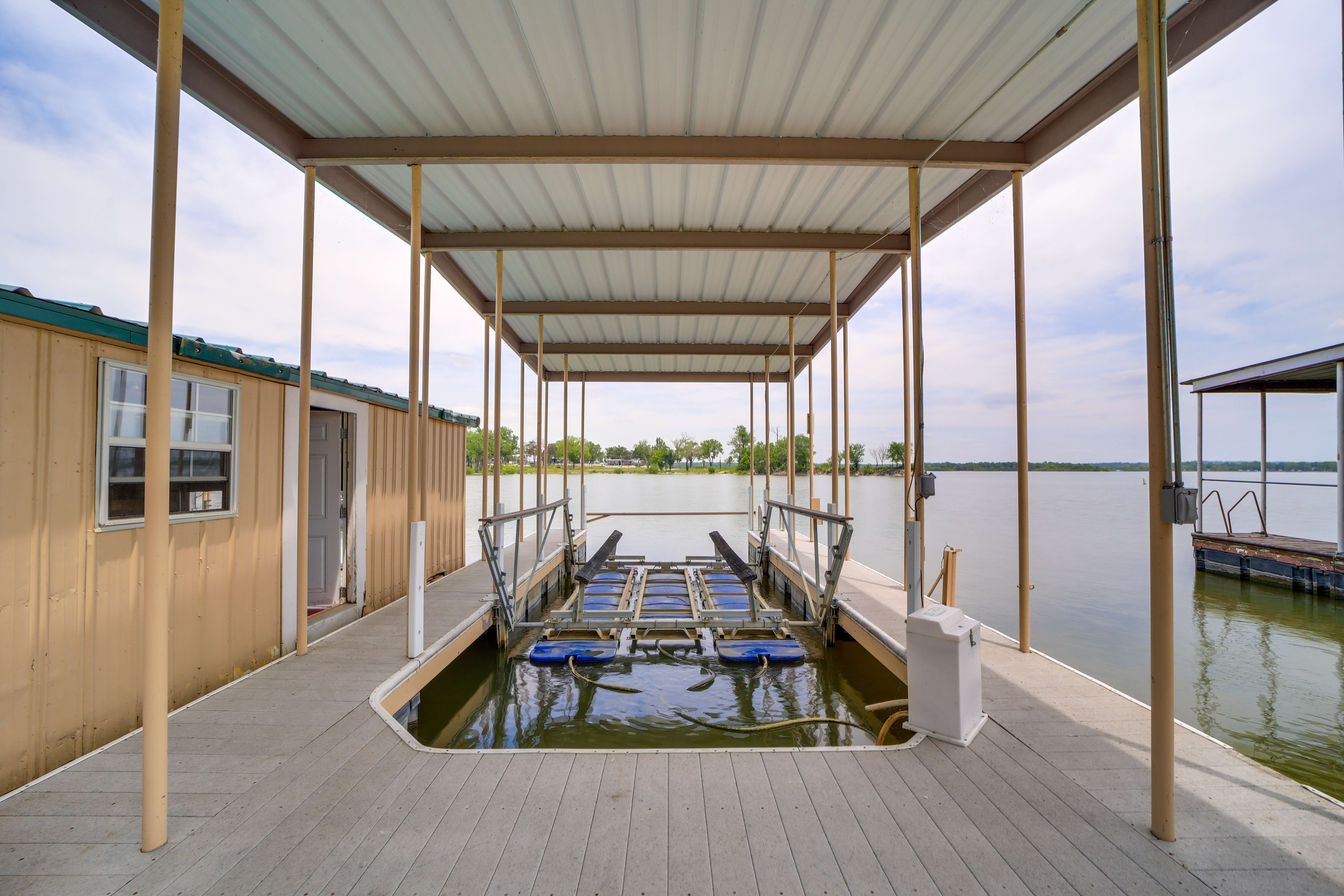 Open Boat Dock