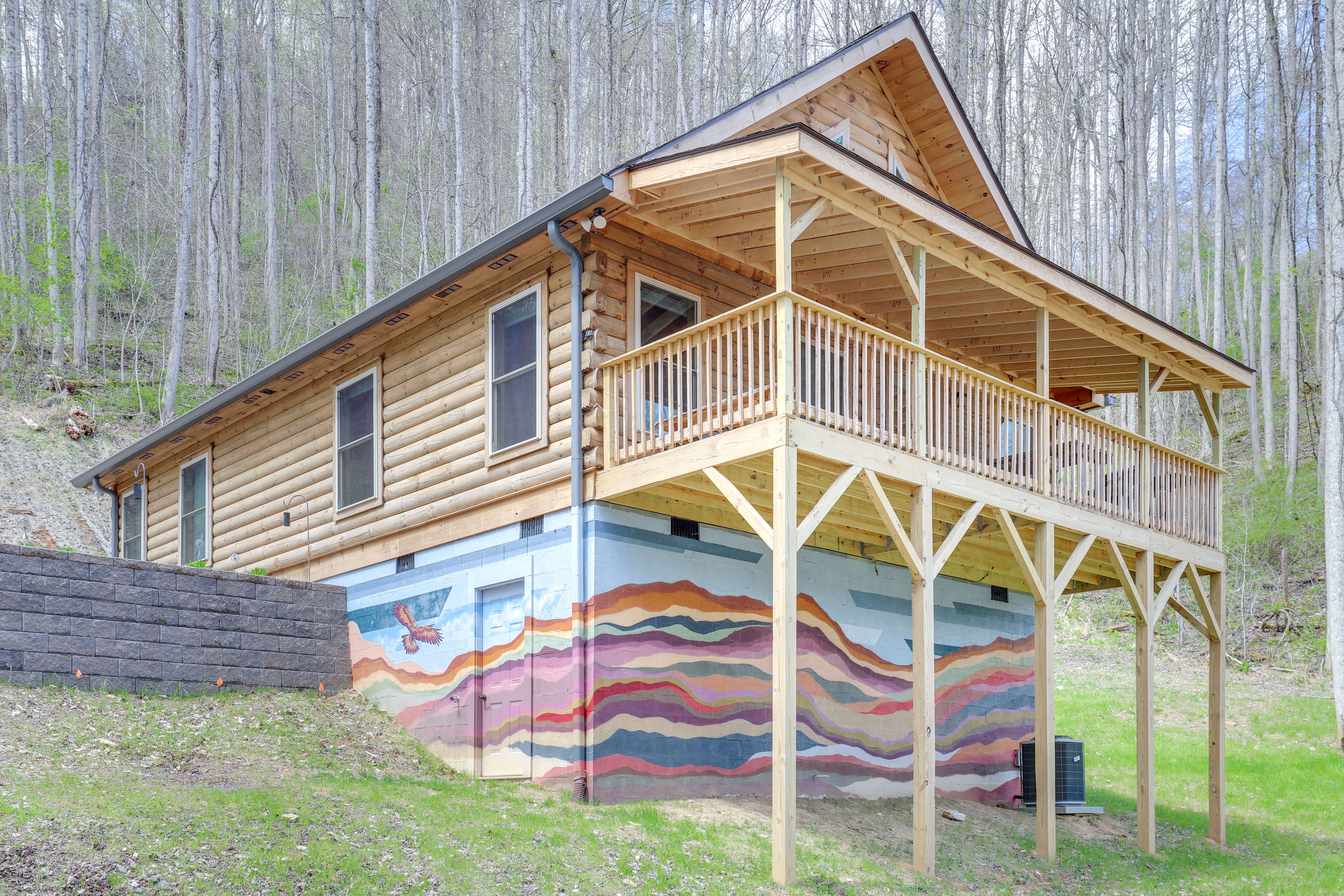 Marshall Cabin w/ Deck & Fire Pit!