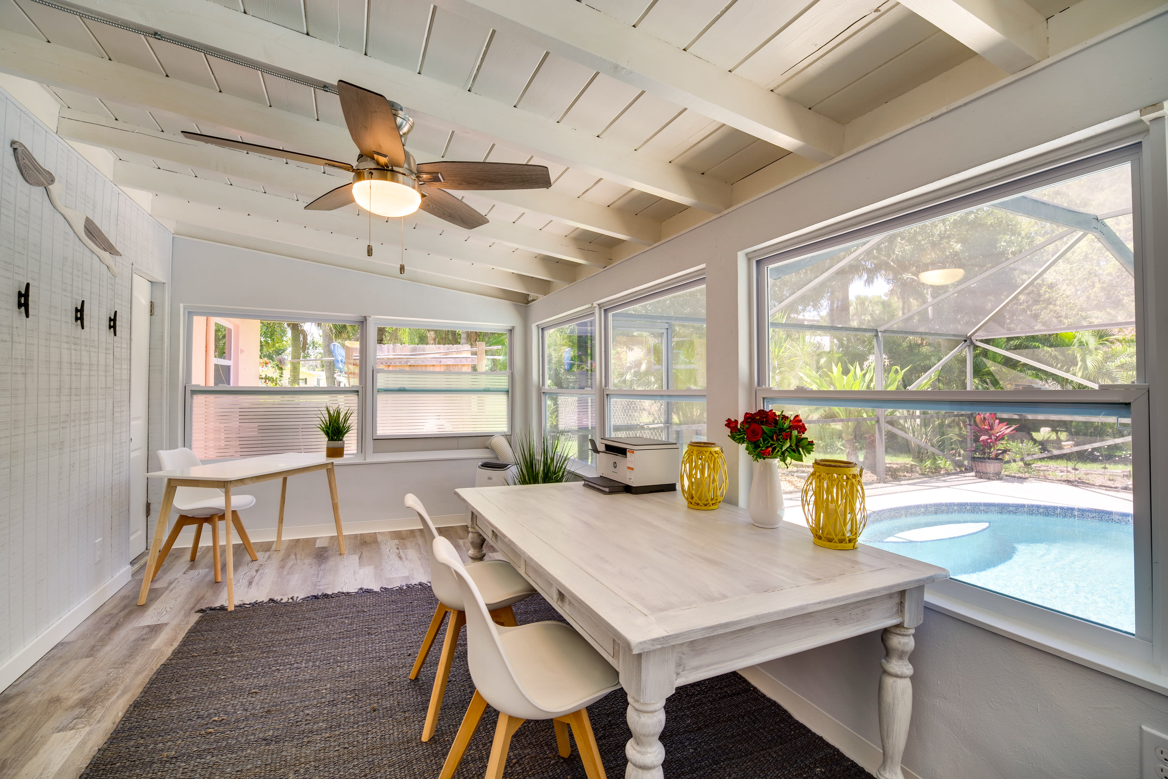 Sunroom | Desk Workspace | Printer