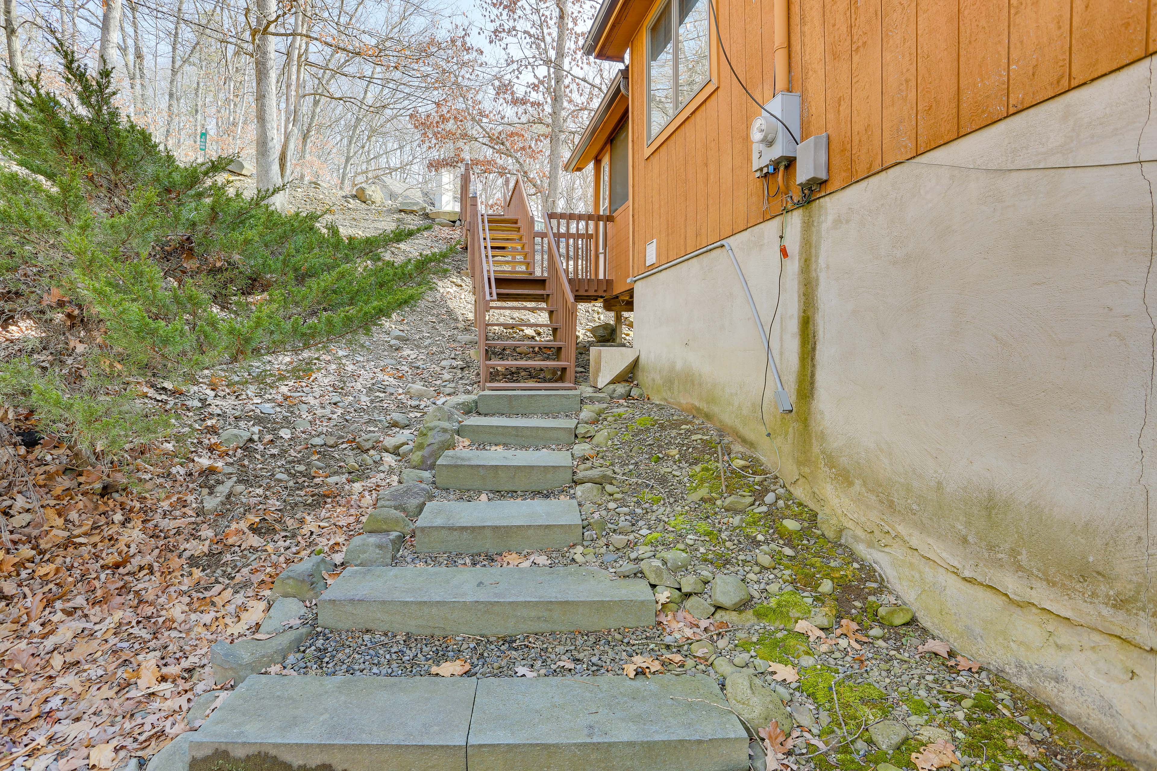 Steps to Patio