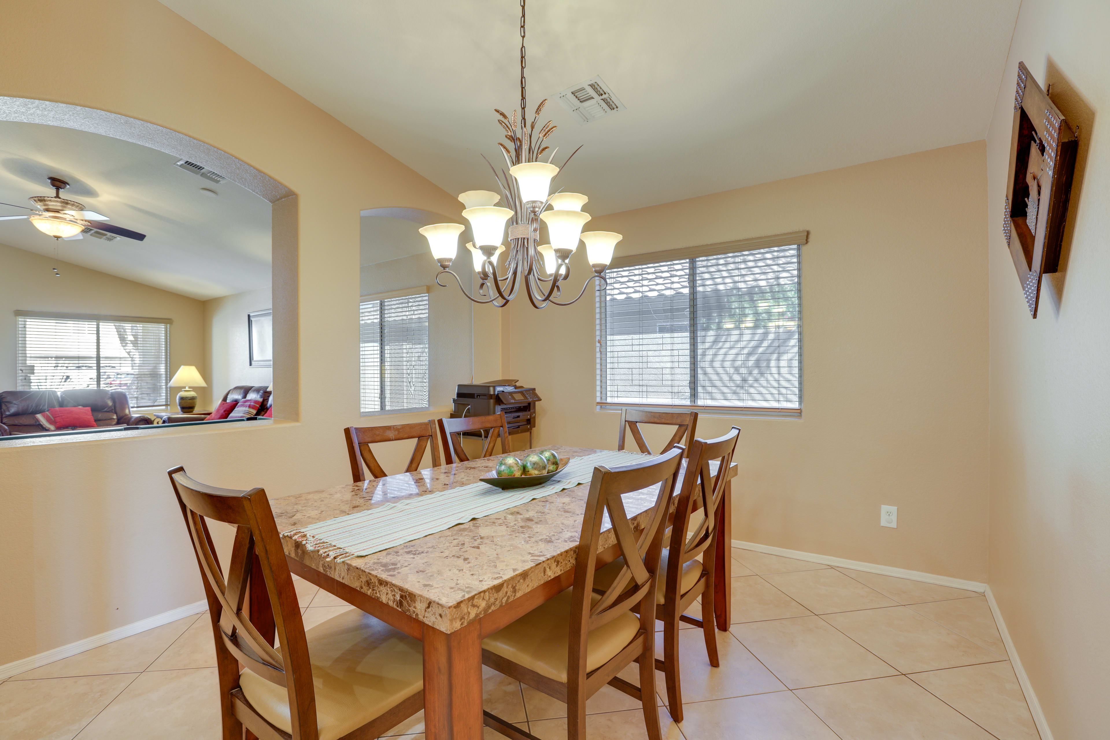 Dining Room | Dishware & Flatware Provided