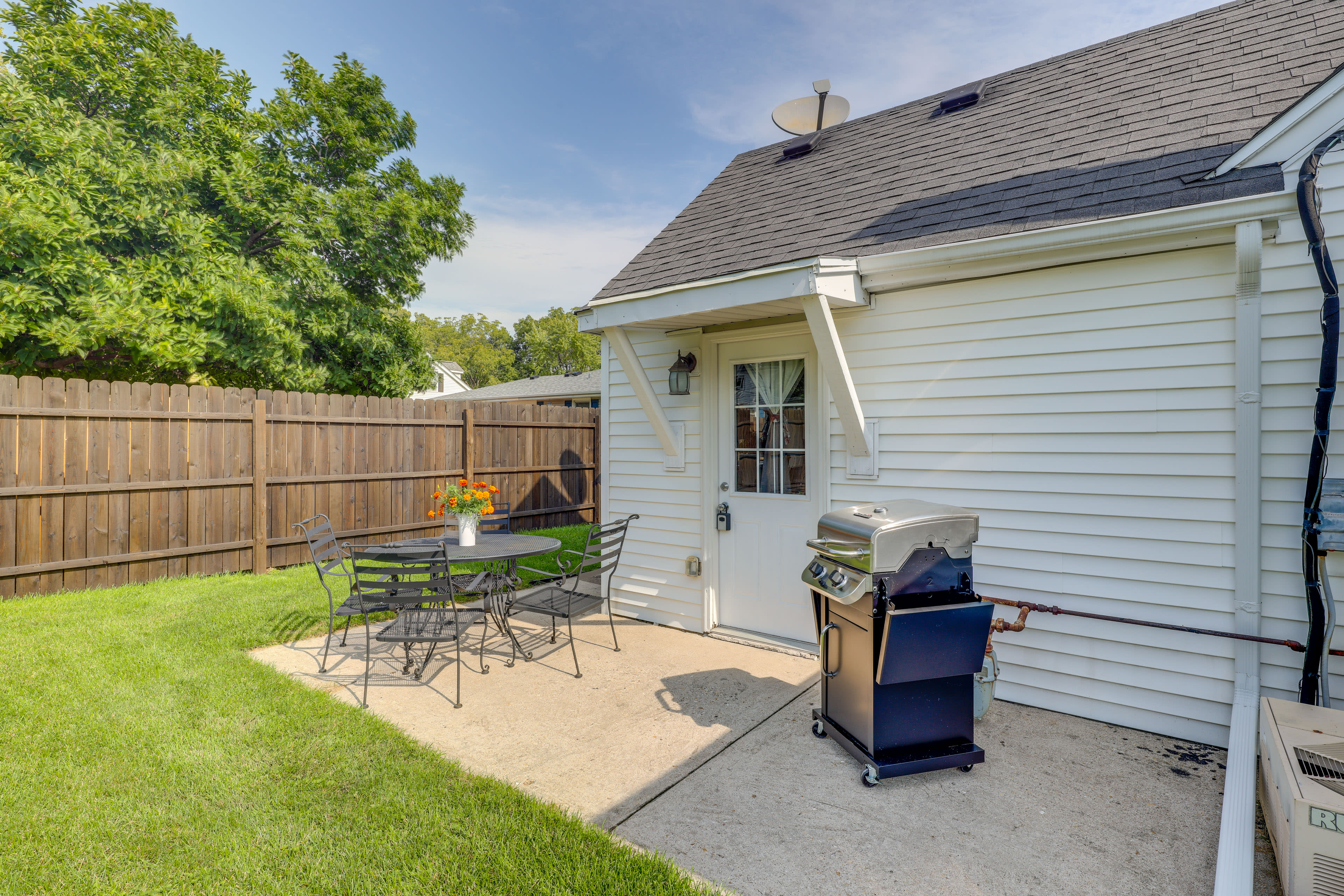 Patio | Private Yard | Gas Grill