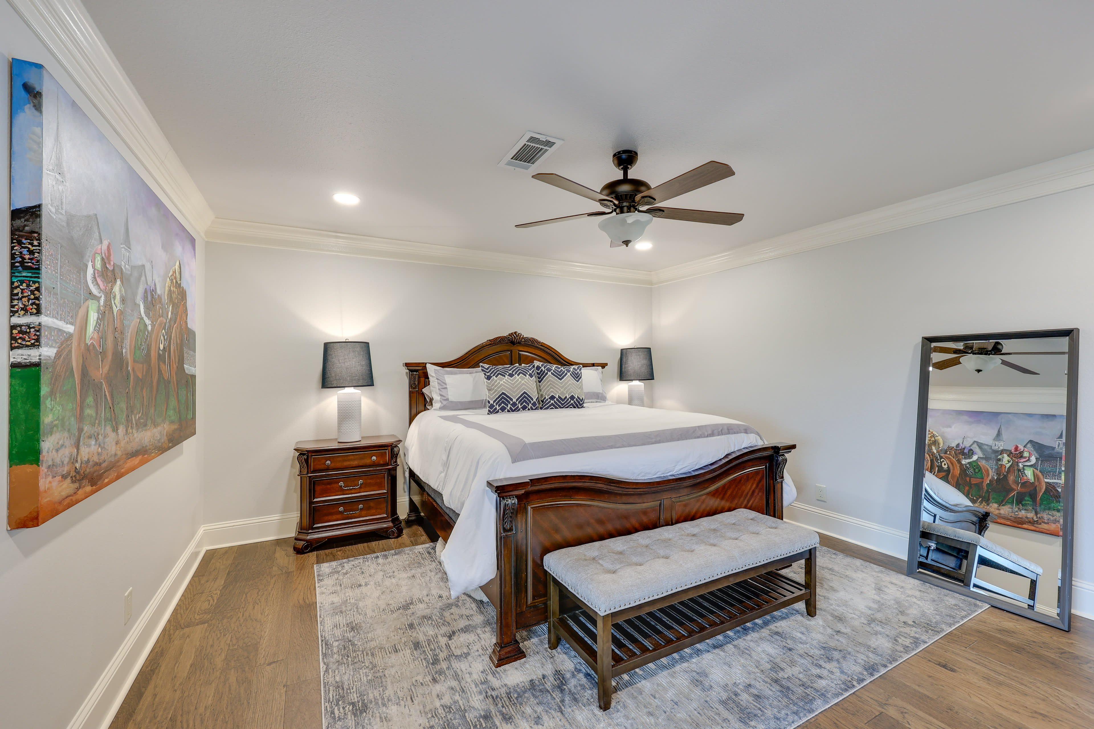 Bedroom 2 | California King Bed | Smart TV | Balcony Access