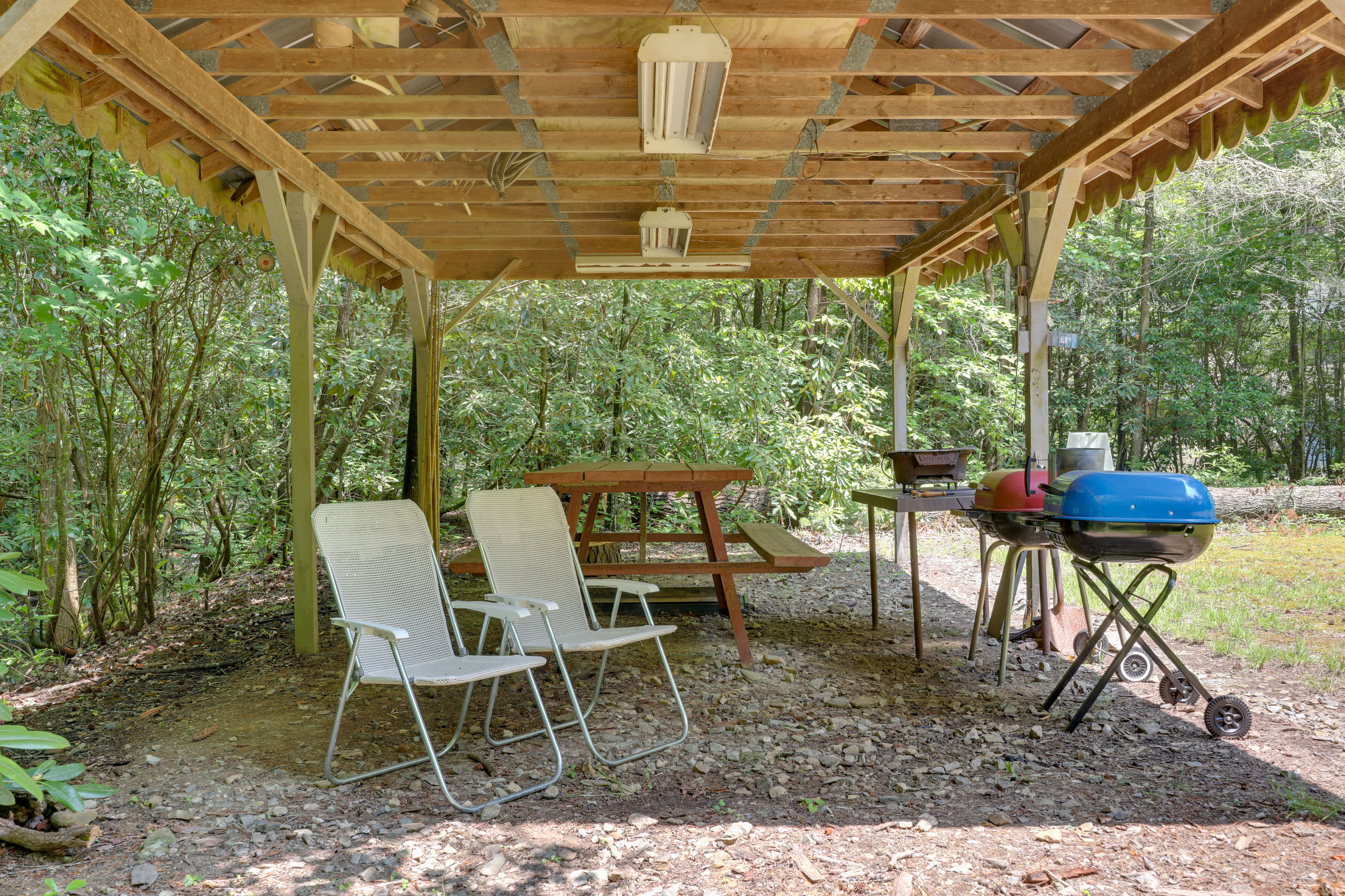 Picnic Area | Charcoal Grills