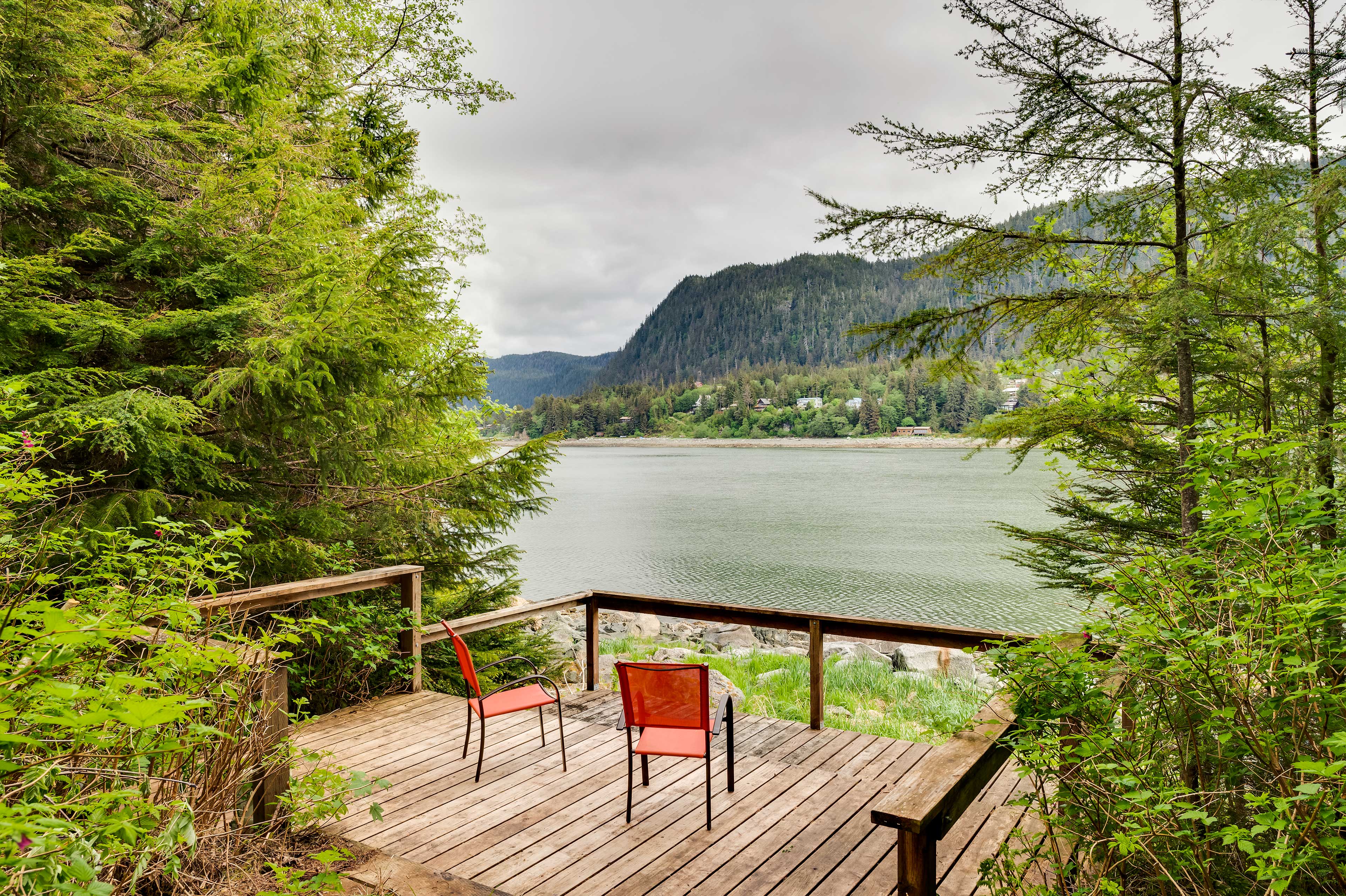 Juneau Vacation Home: Stunning View + Beach Access