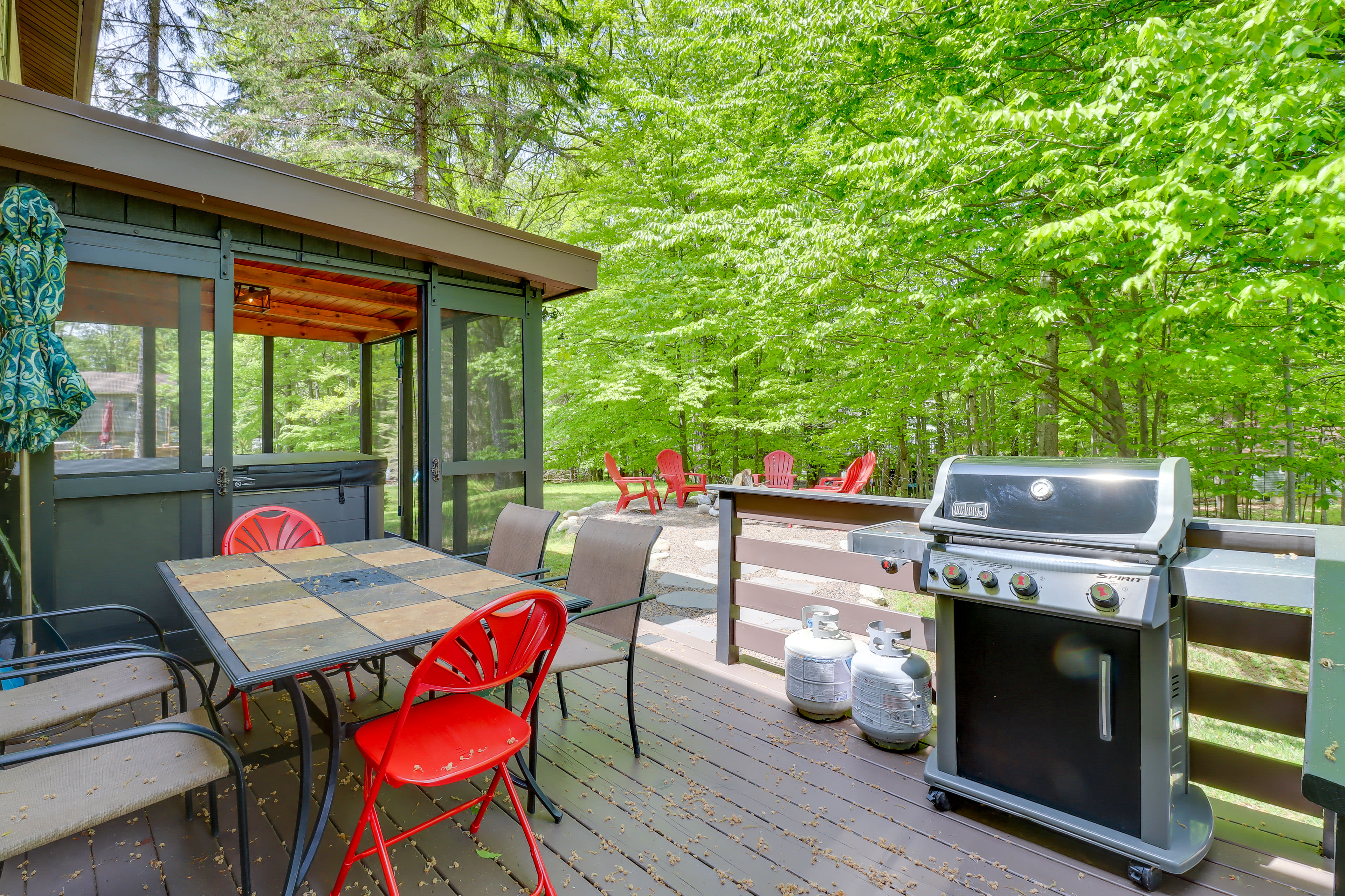 Deck | Gas Grill | Private Hot Tub