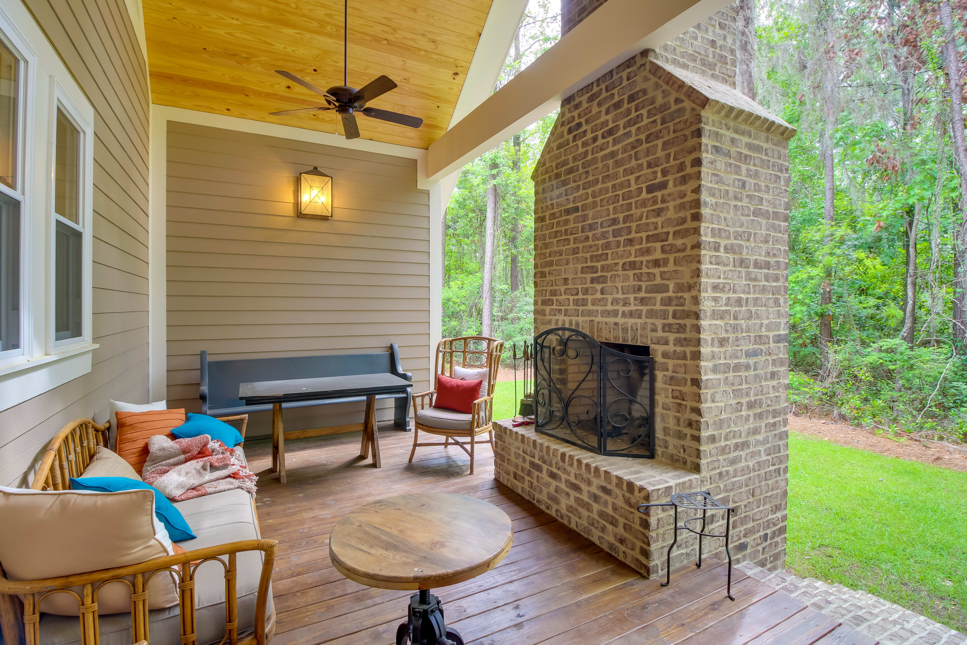 Porch | Fireplace | Smart TV