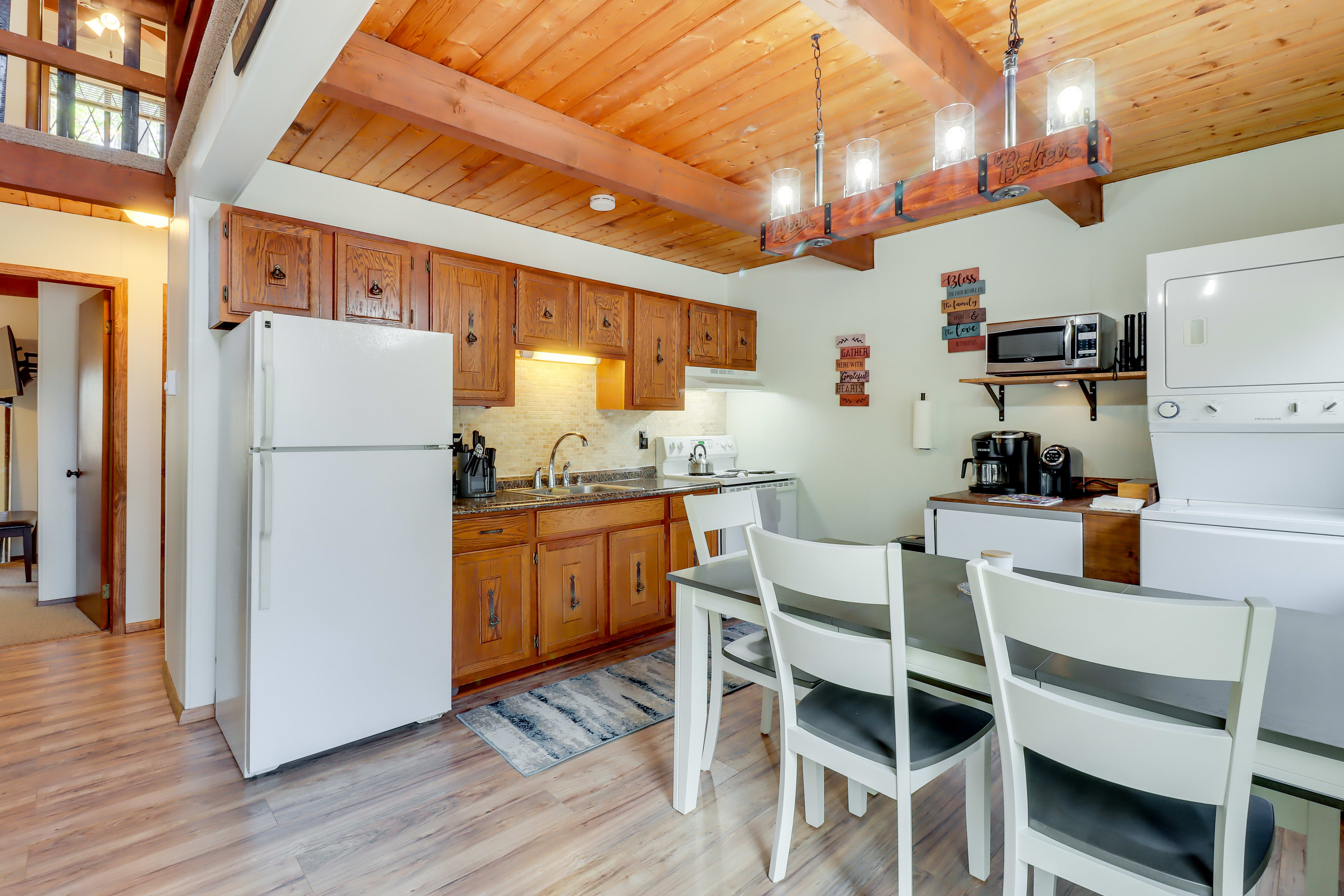 Dining Area & Kitchen | 1st Floor | Keurig & Espresso Machine