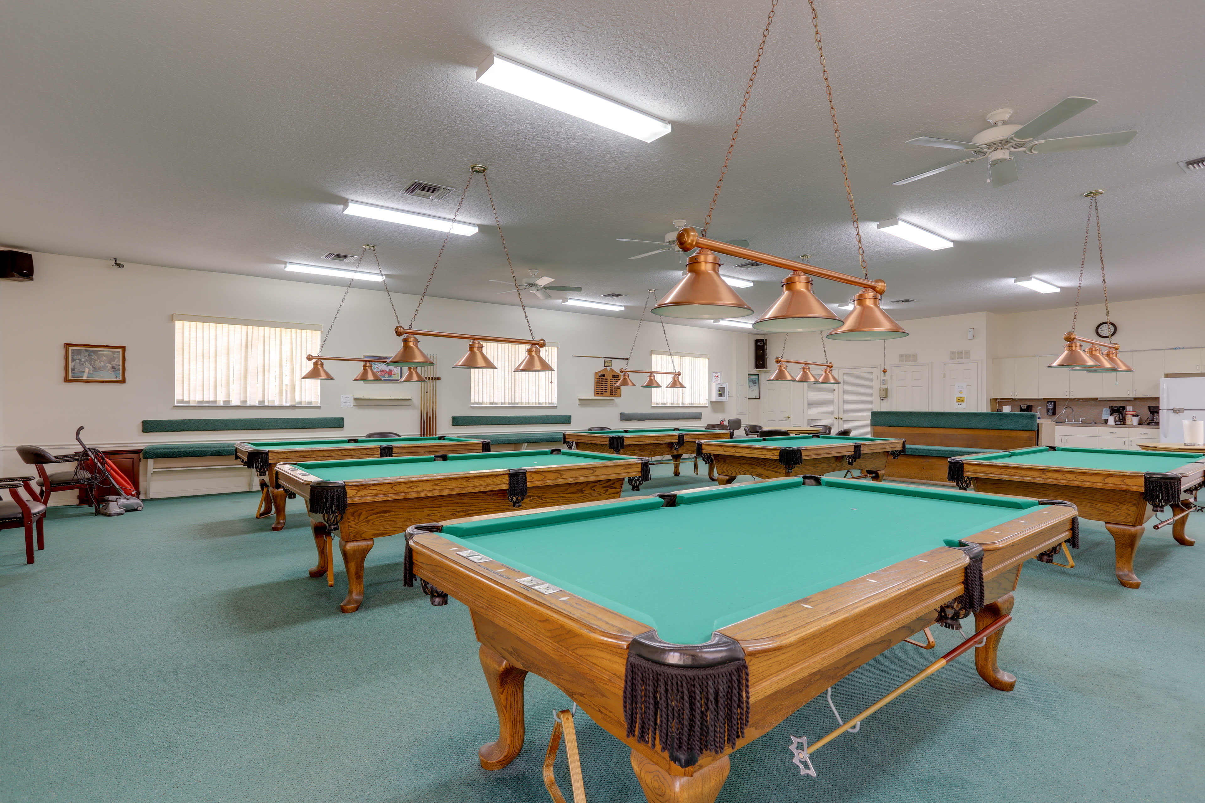 Community Pool Room