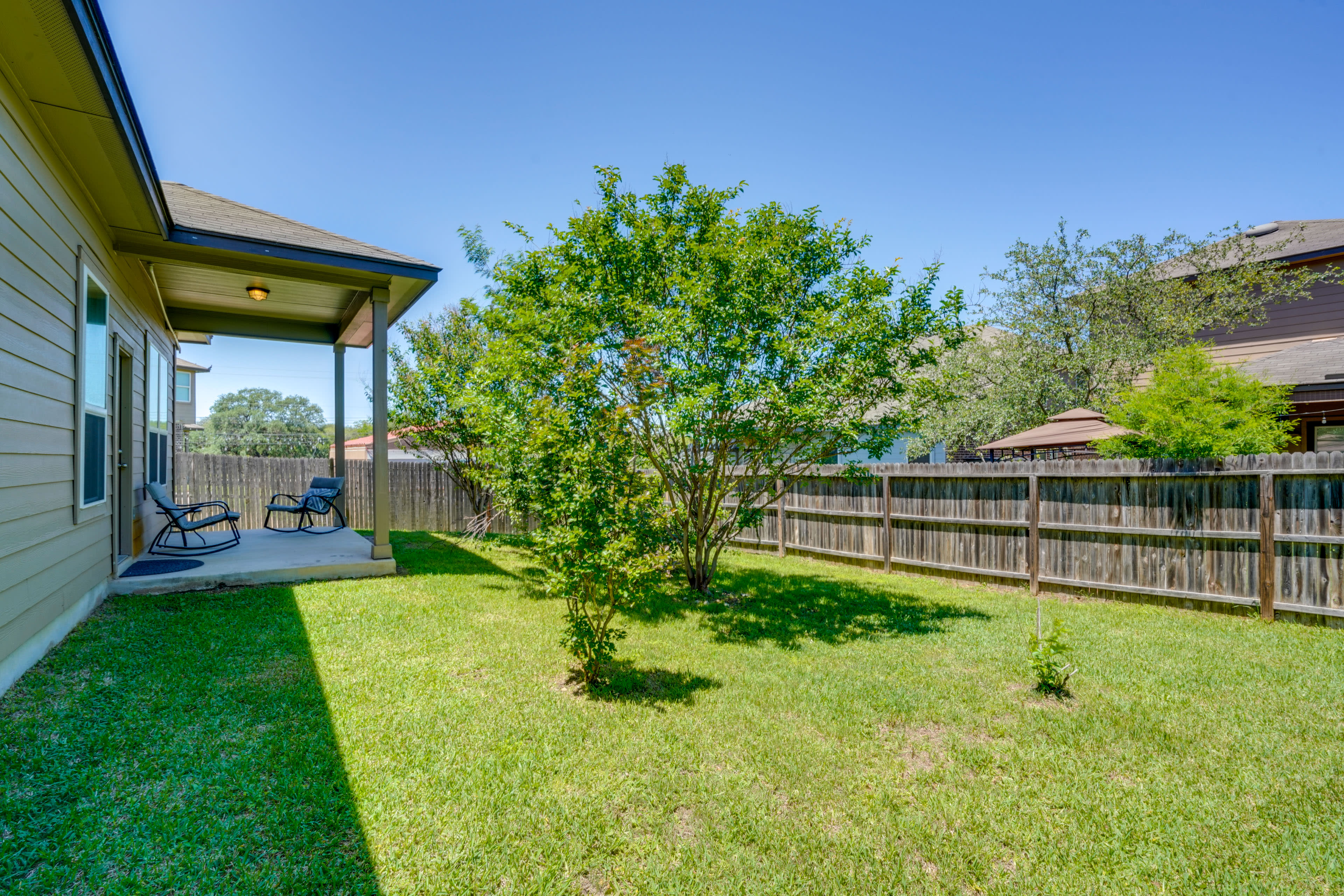 Fenced Yard | Patio