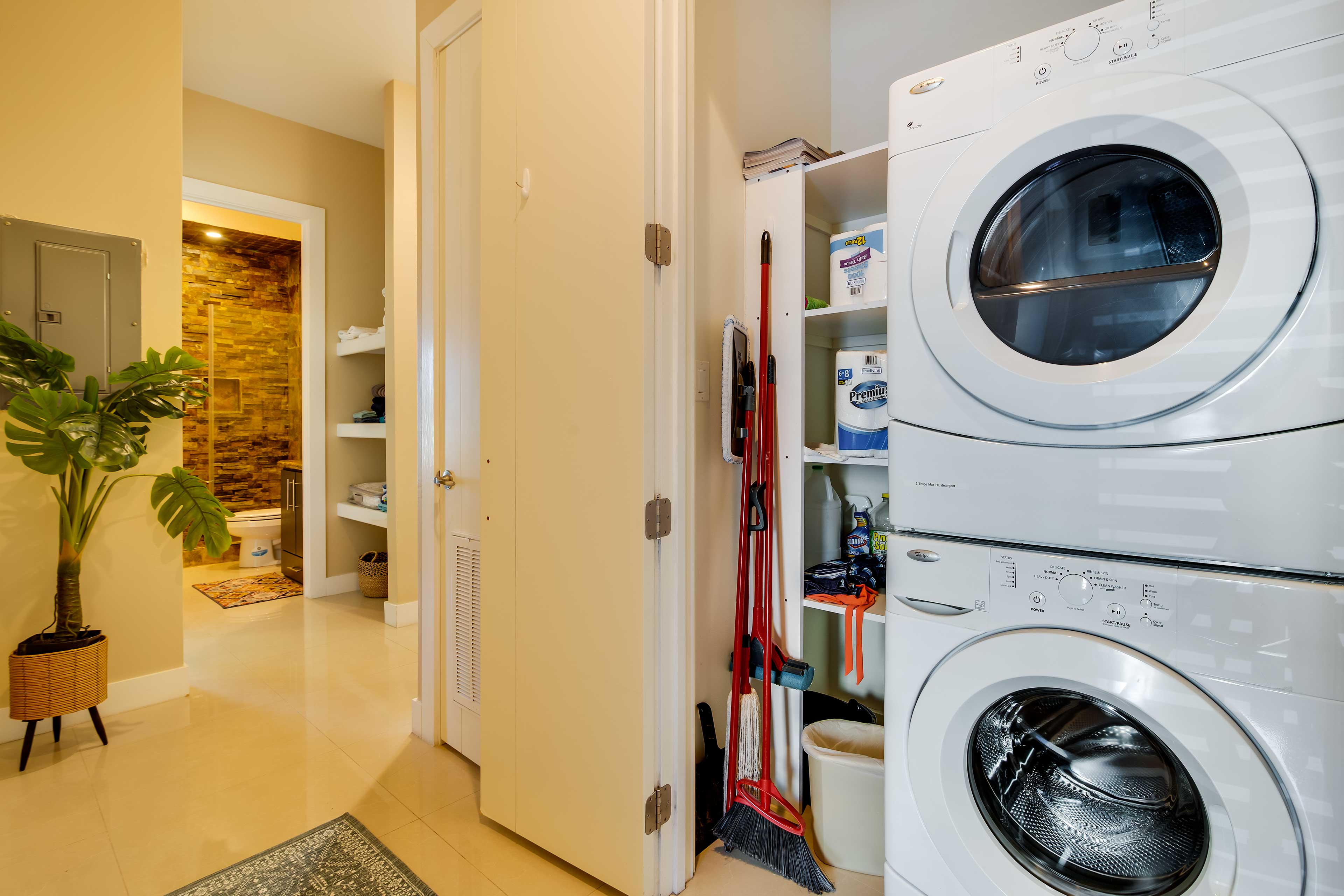 Laundry Closet | Laundry Detergent | Iron & Board