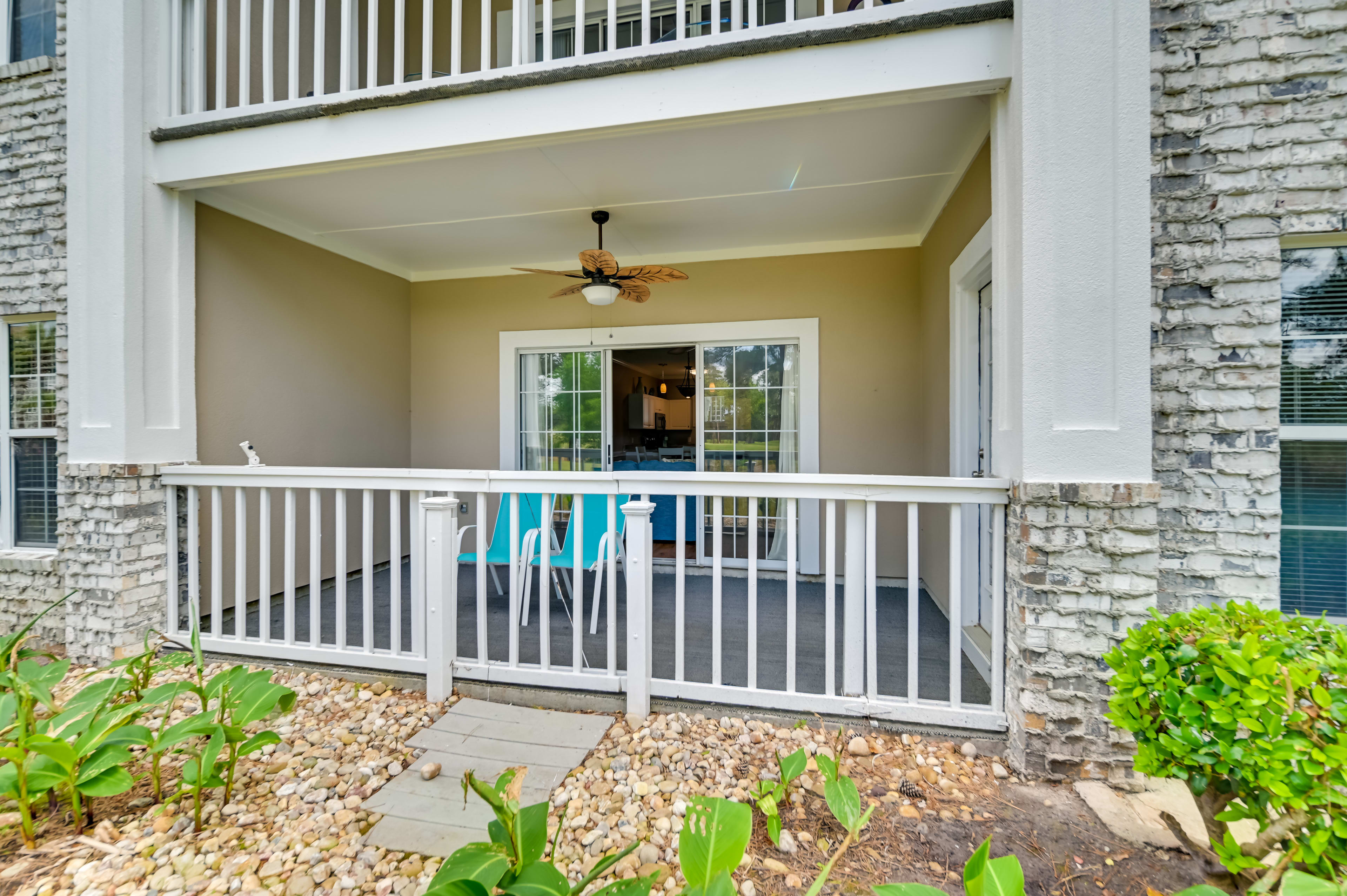 Private Patio | Golf Course Views | 1st-Floor Unit