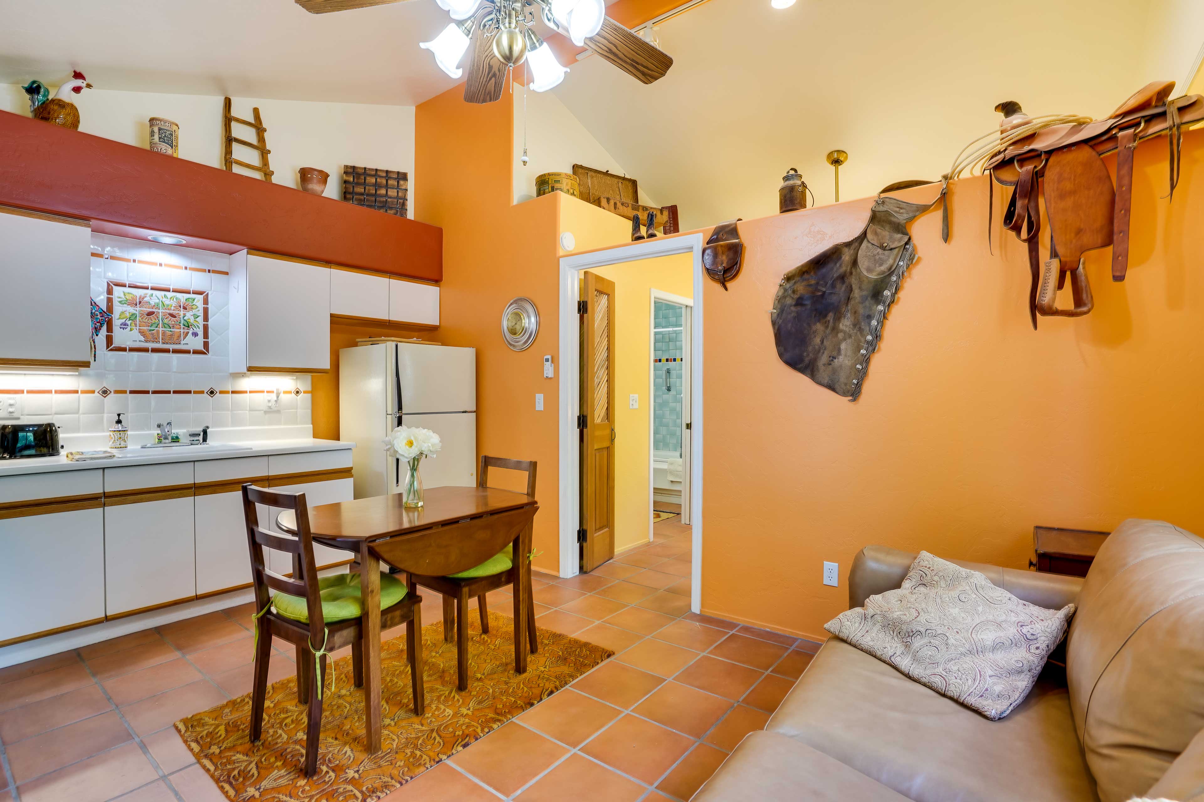 Tubac Vacation Rental | 1BR | 1BA | 680 Sq Ft | 1 Step to Access