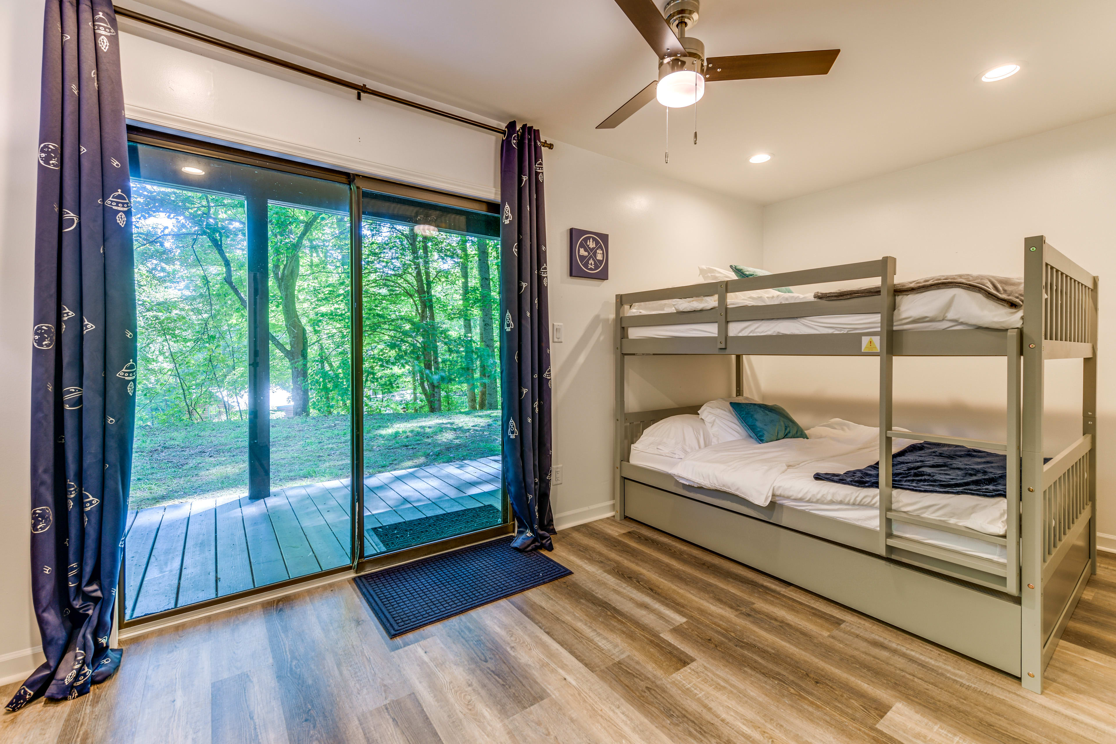 Bedroom 2 | 1st Floor | Full Bunk Bed w/ Twin Trundle