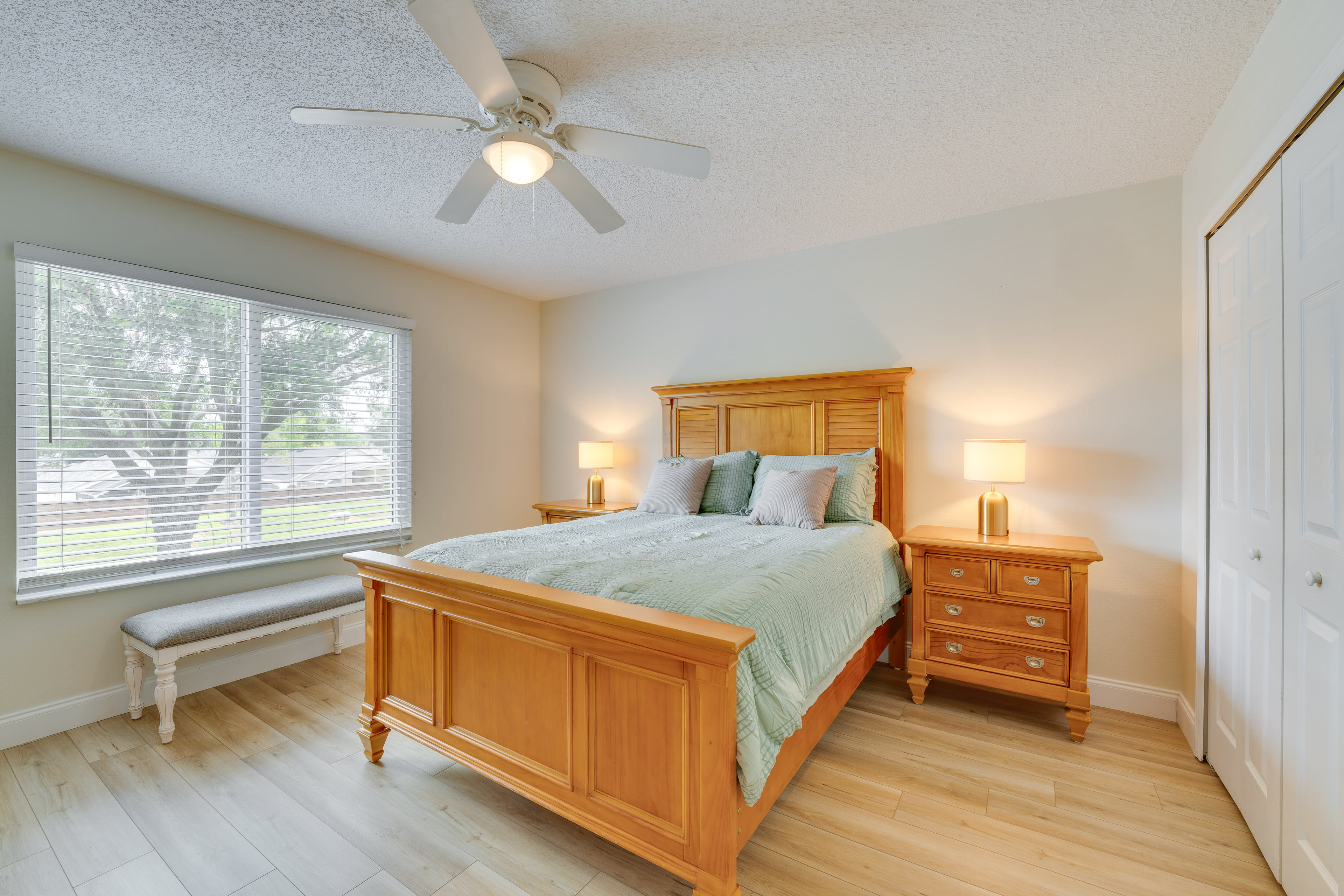 Bedroom 1 | 2nd Floor | Queen Bed | Smart TV | Linens Provided