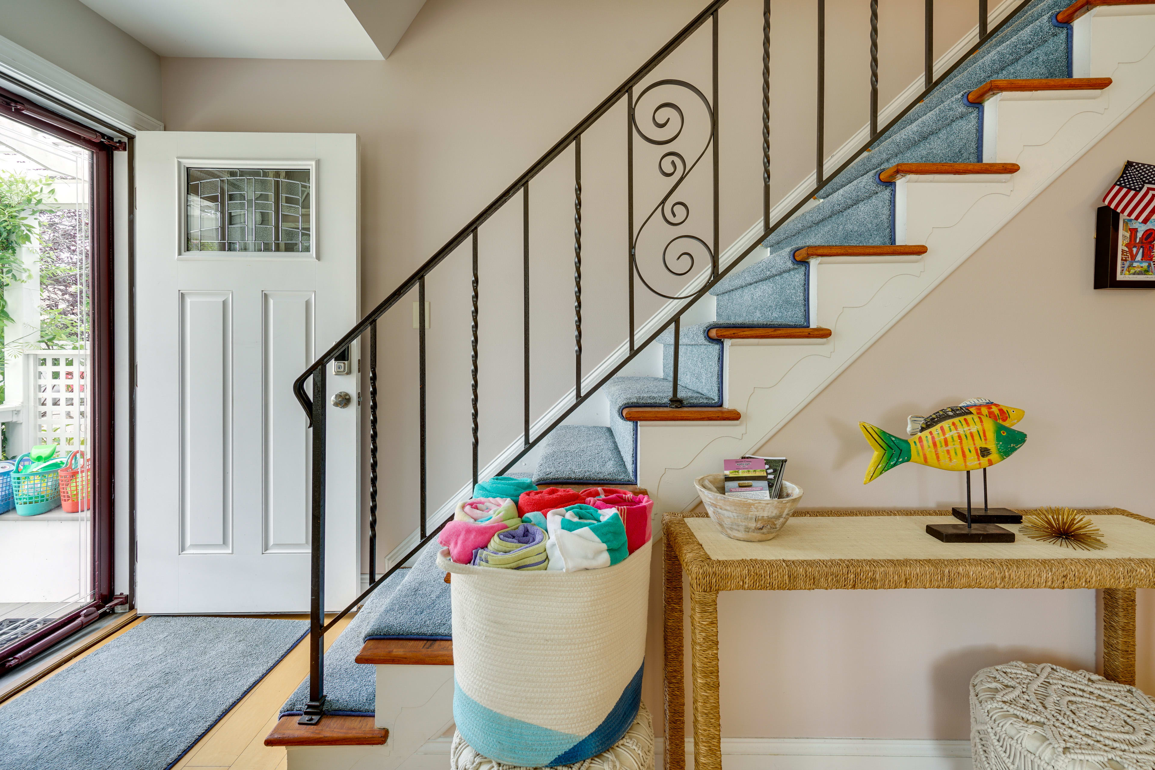 Hallway | Stairs to Access All Bedrooms